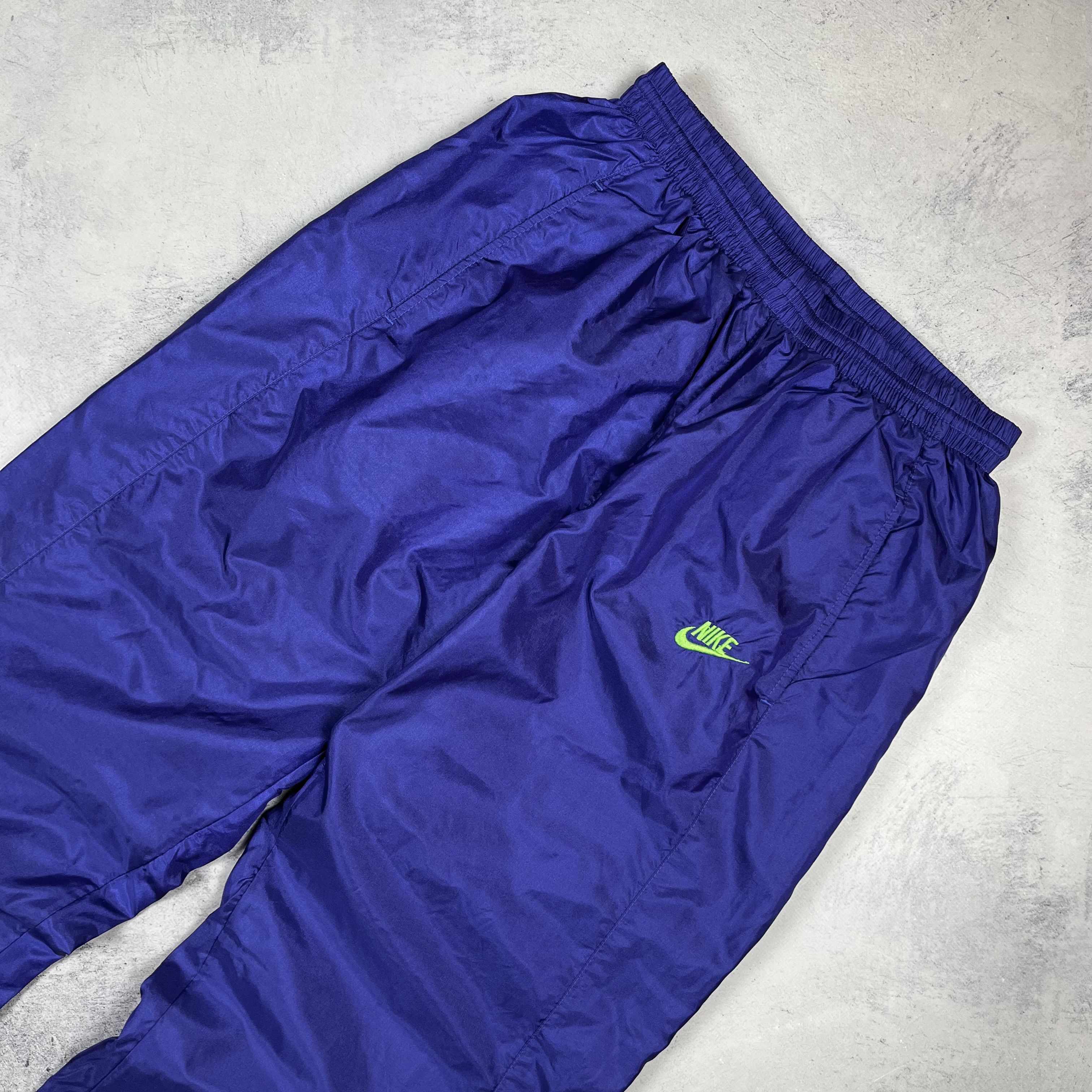 Nike Vintage Nike Nylon Retro Tracksuit Jacket+Pants 90’s Size US M / EU 48-50 / 2 - 13 Thumbnail