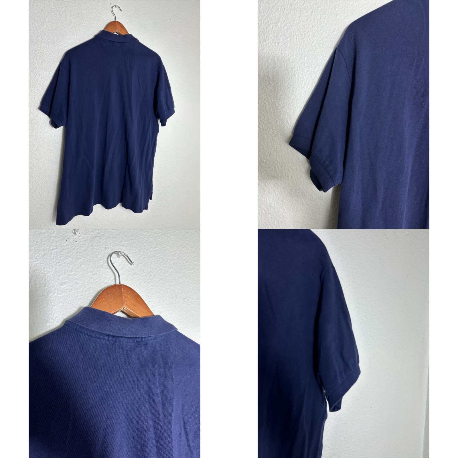 Polo Ralph Lauren Mens XL Short Sleeve Polo Shirt Navy Blue