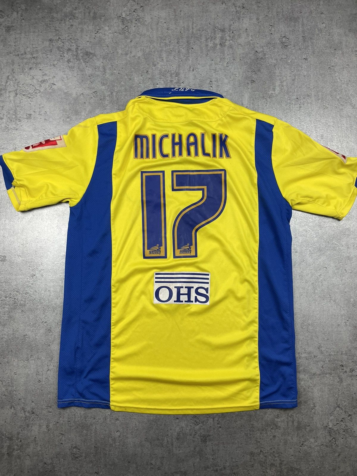 Macron × Vintage Macron Leeds 17 Michalik vintage 2009 jersey football og Size US XL / EU 56 / 4 - 1 Thumbnail