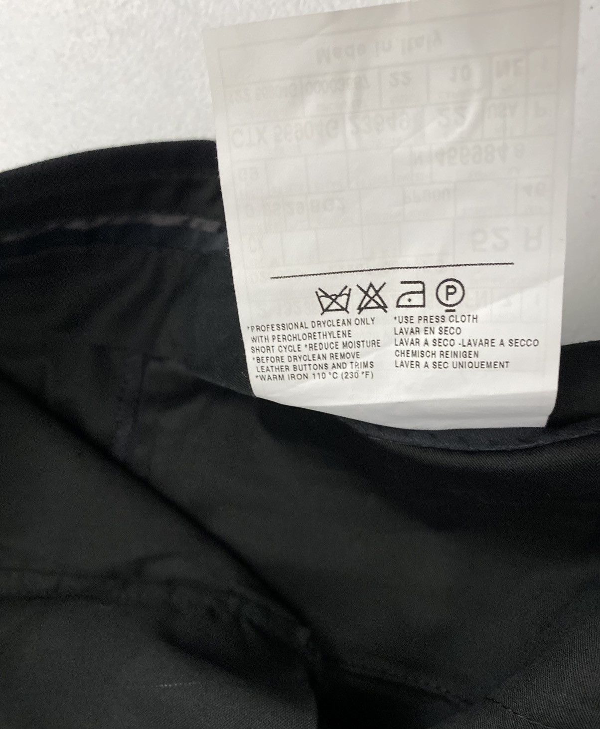 Gucci Gucci 🇮🇹 x Tom Ford Black Chevron Striped Dress Slacks 52 NEW Size US 36 / EU 52 - 11 Thumbnail