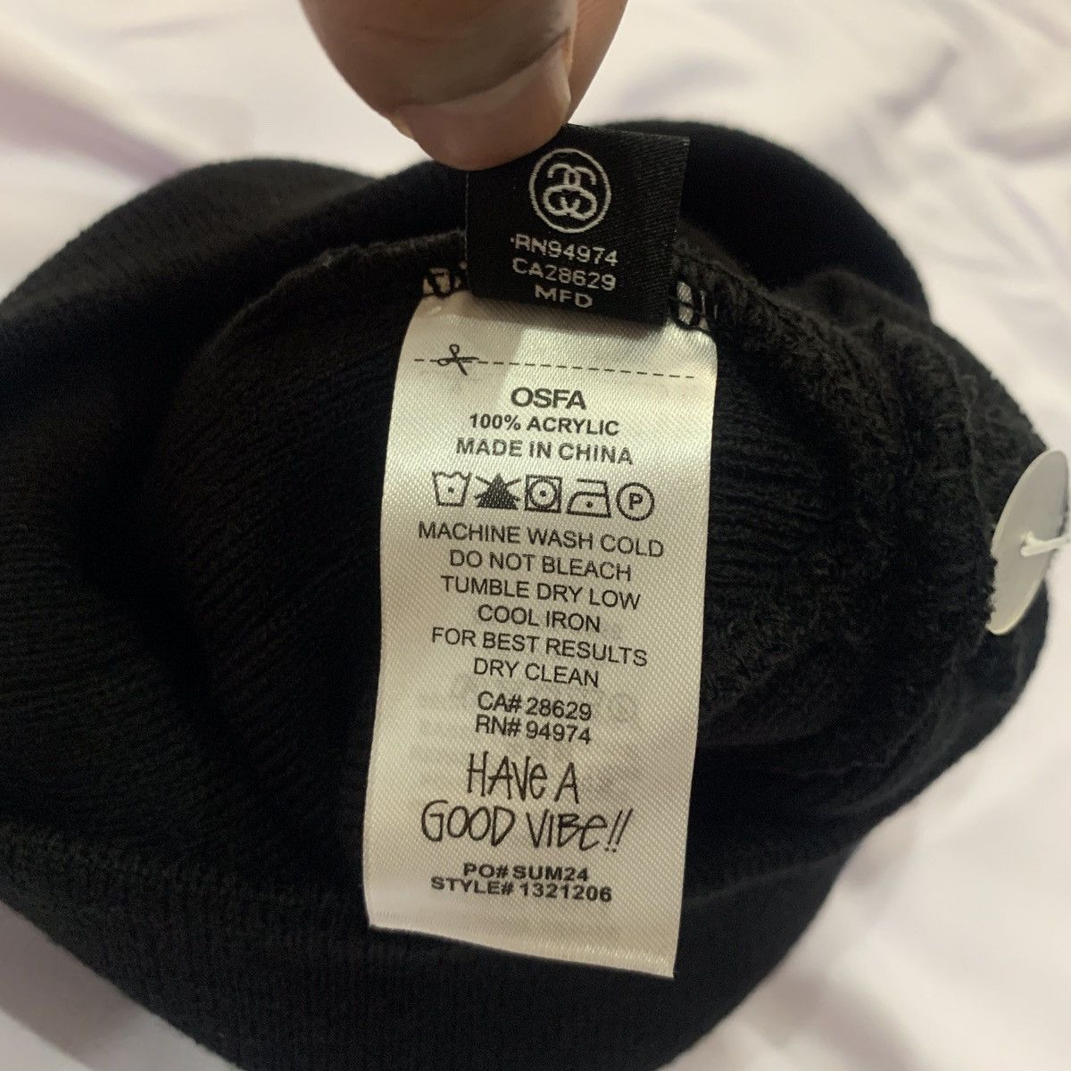 Stussy × Vintage Stussy Burly Threads Skullcap Beanie Size ONE SIZE - 4 Thumbnail