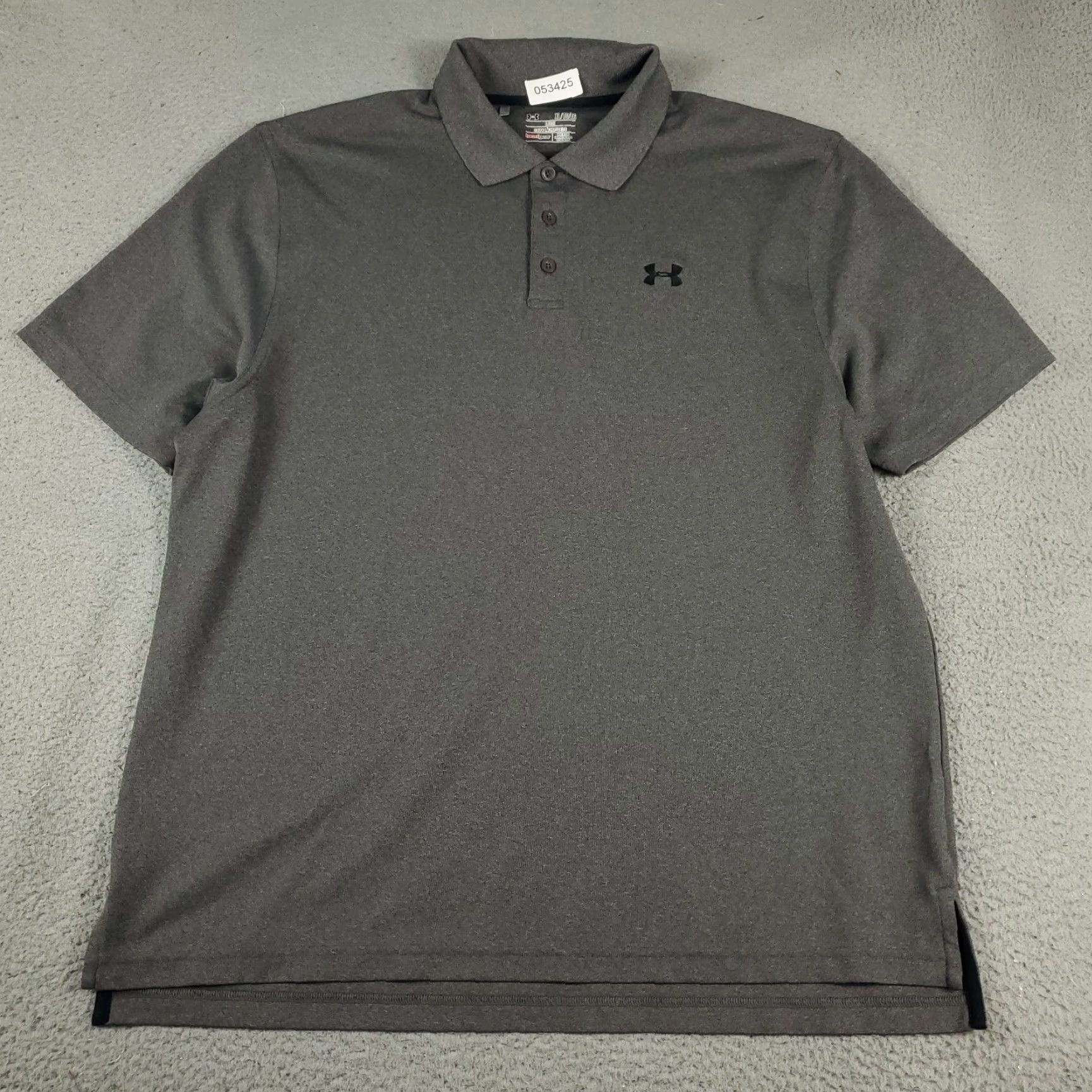 Under Armour Under Armour Polo Shirt Mens XL Gray Golf Casual Short Sleeve Polo Shirt Baseball Football Golf Lacrosse Rugby Walking Mens Shop Size US XL / EU 56 / 4 - 2 Thumbnail