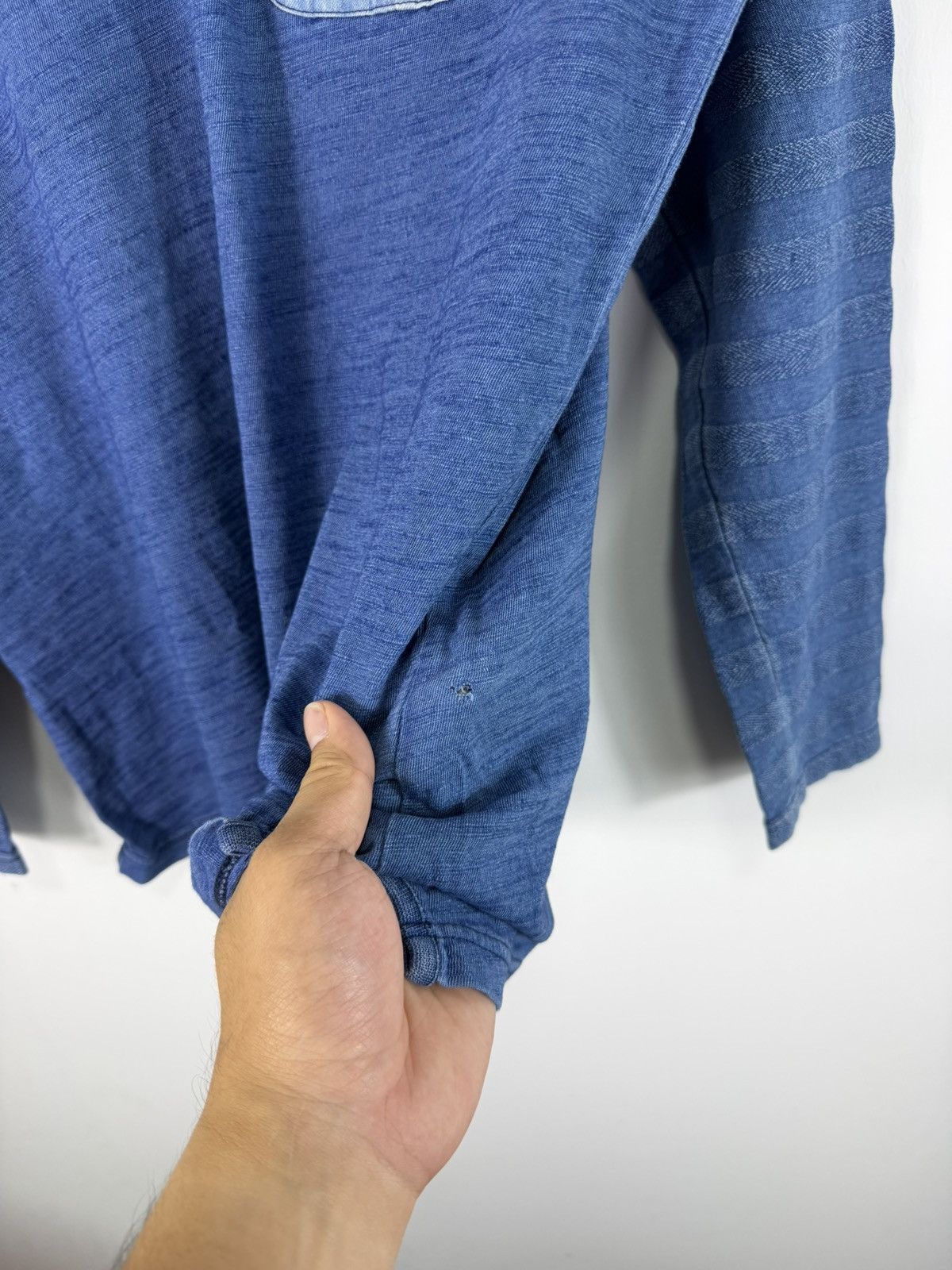 GRN GRN Japan Denim Tee Size US L / EU 52-54 / 3 - 7 Thumbnail