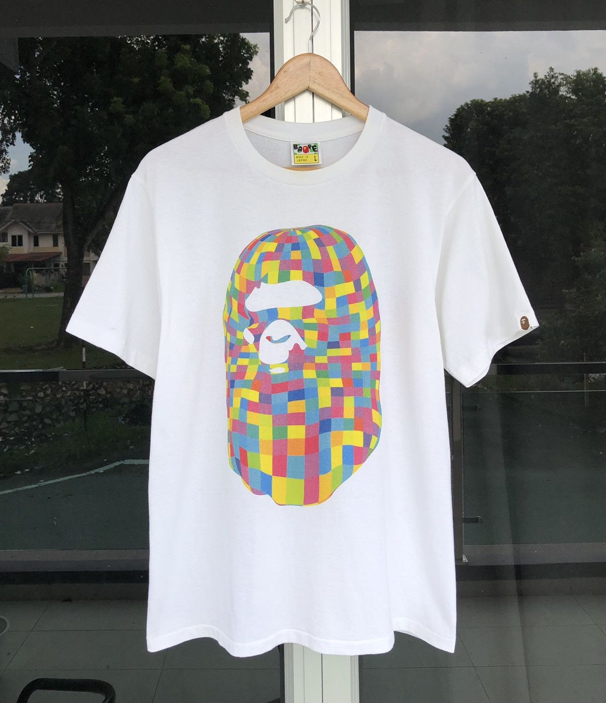 Bape Multicolor Big Ape Head Tee Size US L / EU 52-54 / 3 - 6 Thumbnail