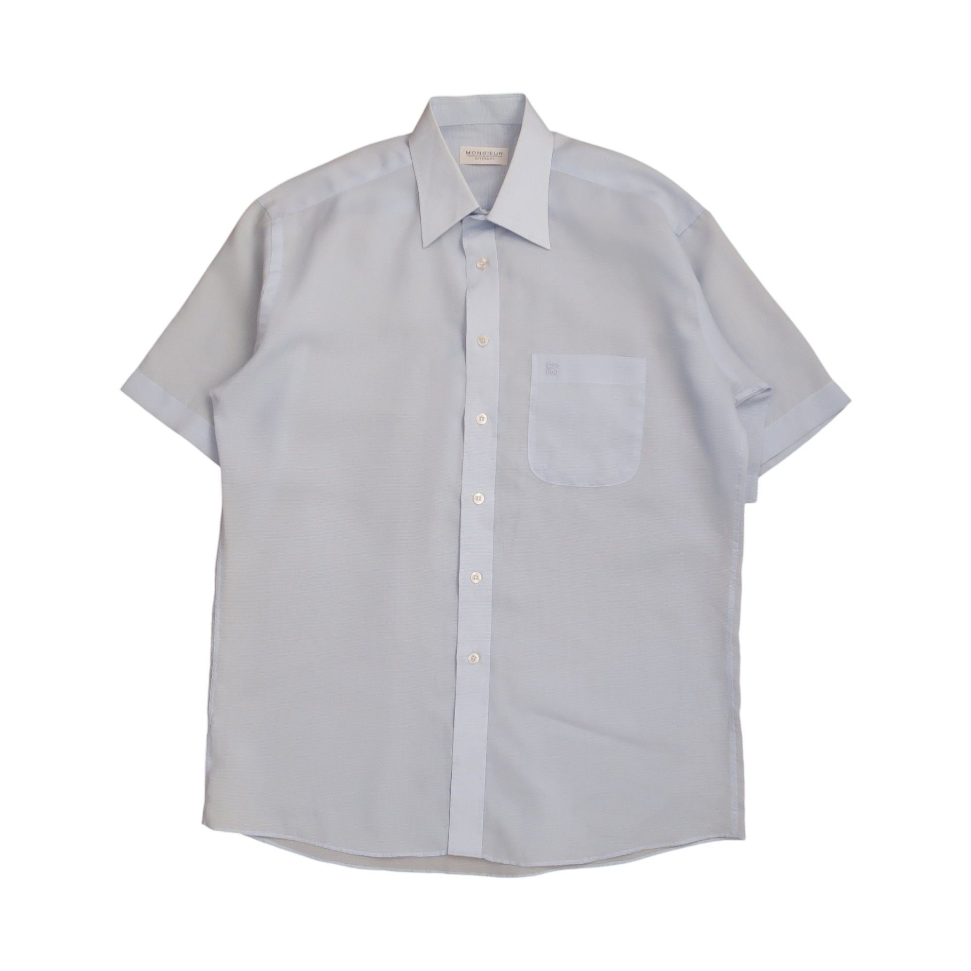 Vintage Monsieur by Givenchy Stripe Shirt Short Sleeve