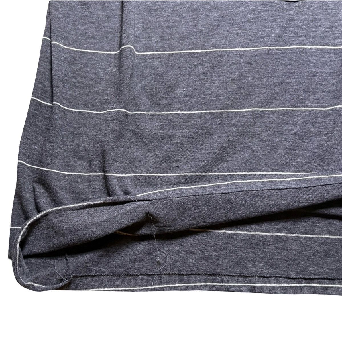 Other Vintage 80s Patrick Gray Striped Long Sleeve Distressed L Size US L / EU 52-54 / 3 - 4 Thumbnail