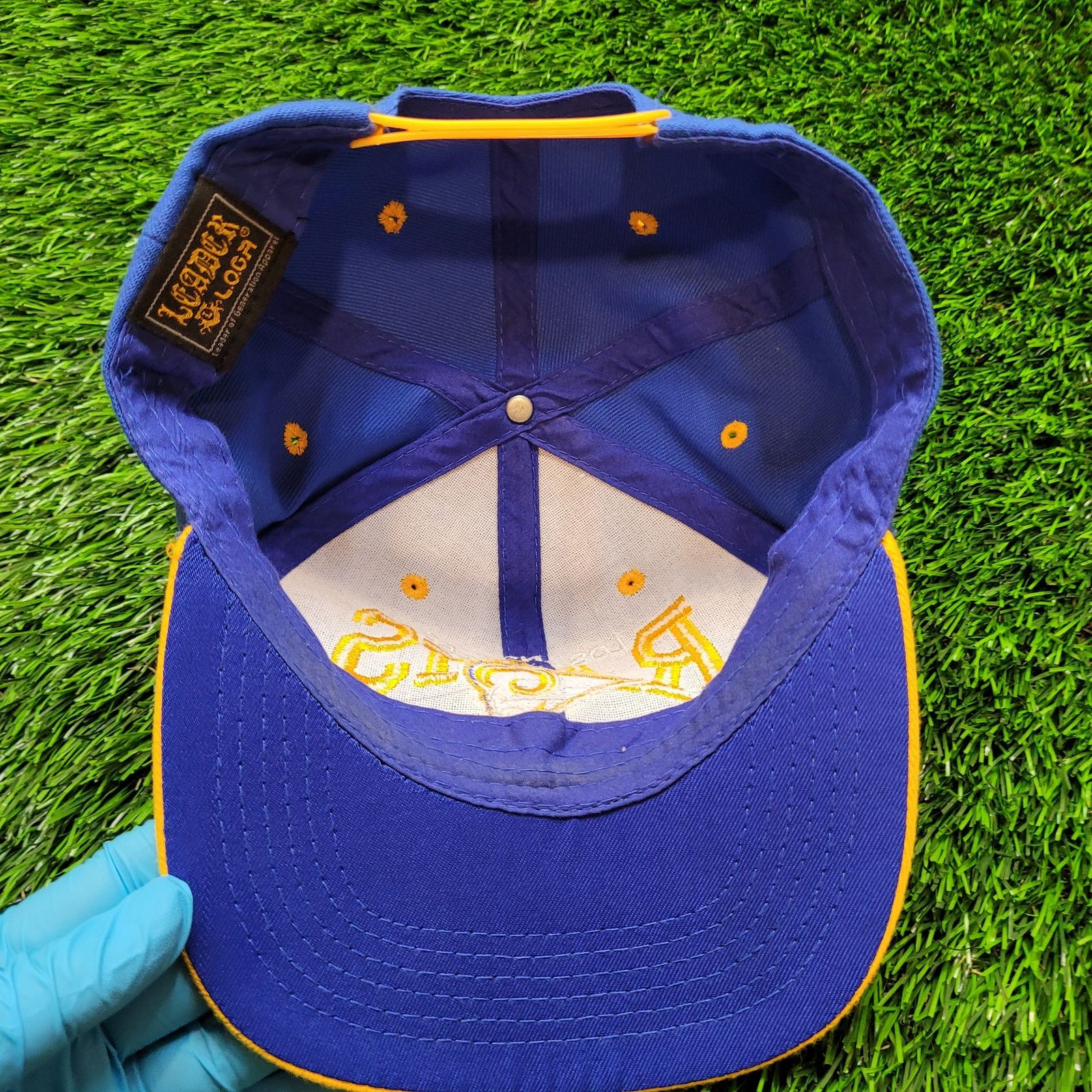 Other LA Rams Snapback Hat Flat Brim Retro Style Football Cap Size ONE SIZE - 5 Thumbnail