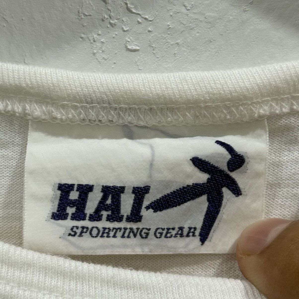 Issey Miyake Hai Sporting Gear Big Logo Longsleeve Tee Size US M / EU 48-50 / 2 - 3 Thumbnail