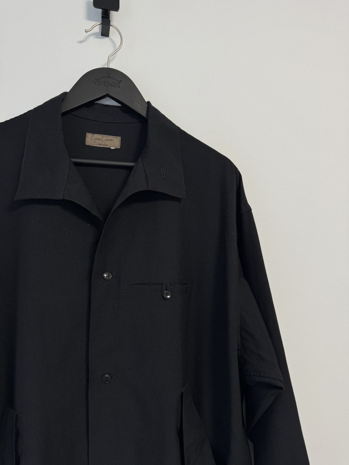 Yohji Yamamoto YOHJI YAMAMOTO POUR HOMME Strap Design Long Sleeve Shirt Size XL / US 12-14 / IT 48-50 - 8 Thumbnail