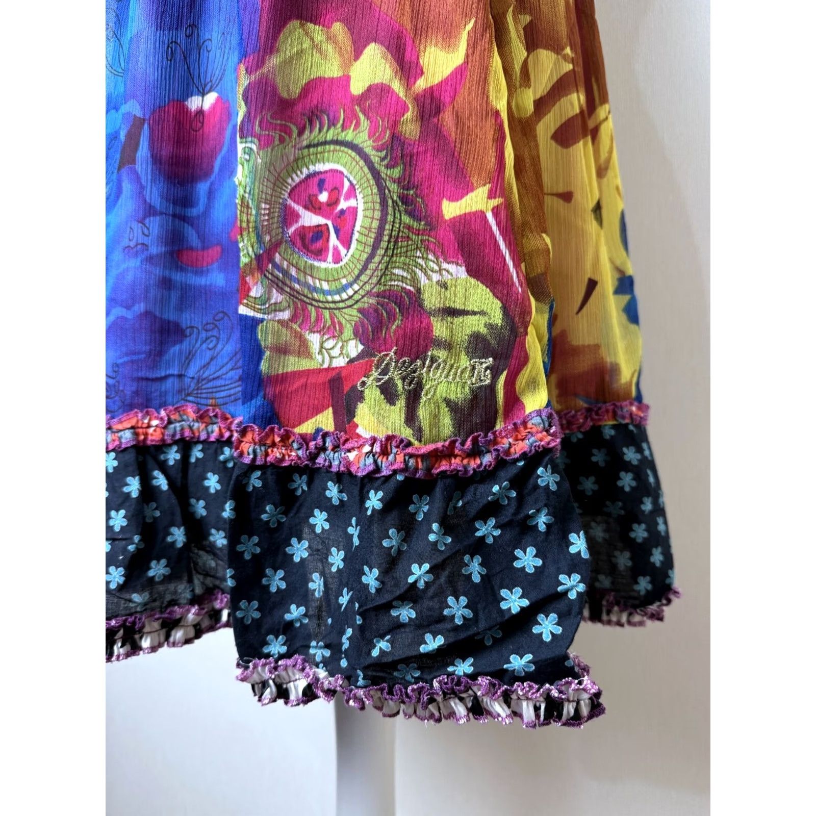 Desigual Desigual Christian Lacroix womens dress Multicoloured Size 36 Size XS / US 0-2 / IT 36-38 - 3 Thumbnail