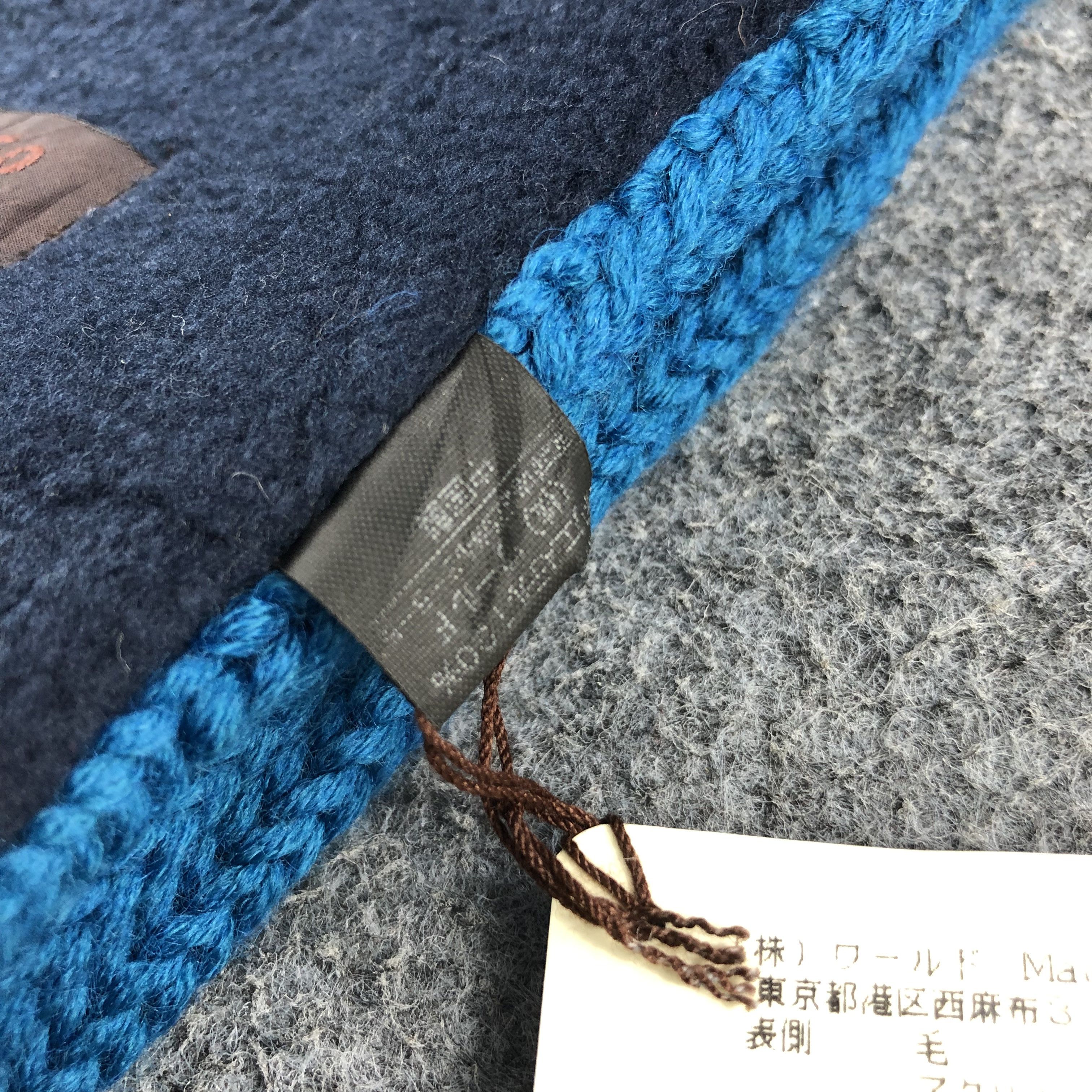 Takeo Kikuchi Takeo Kikuchi Wool Scarf Muffler V966 Size ONE SIZE - 4 Thumbnail