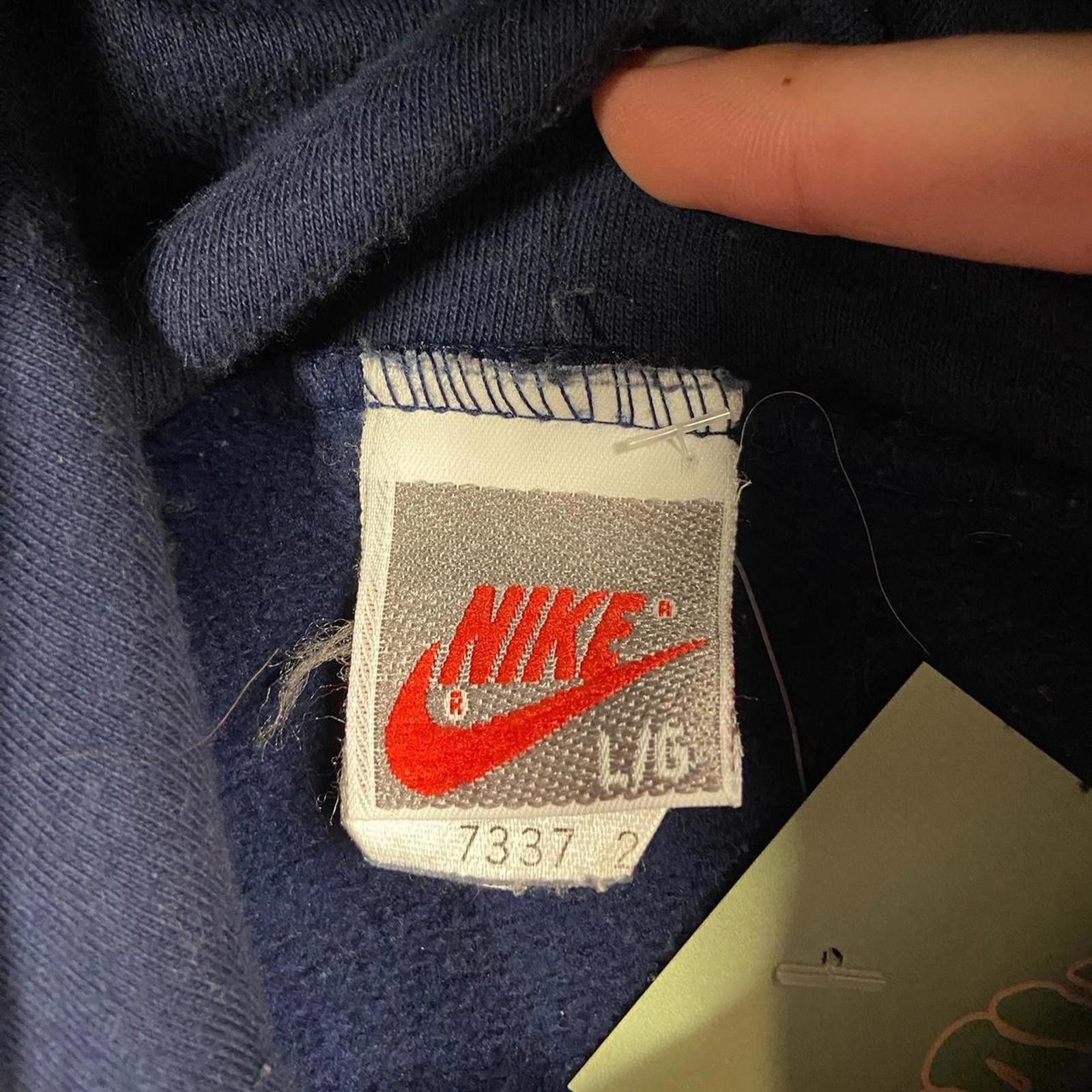 Nike 80s Nike Air Hoodie Size US L / EU 52-54 / 3 - 5 Thumbnail