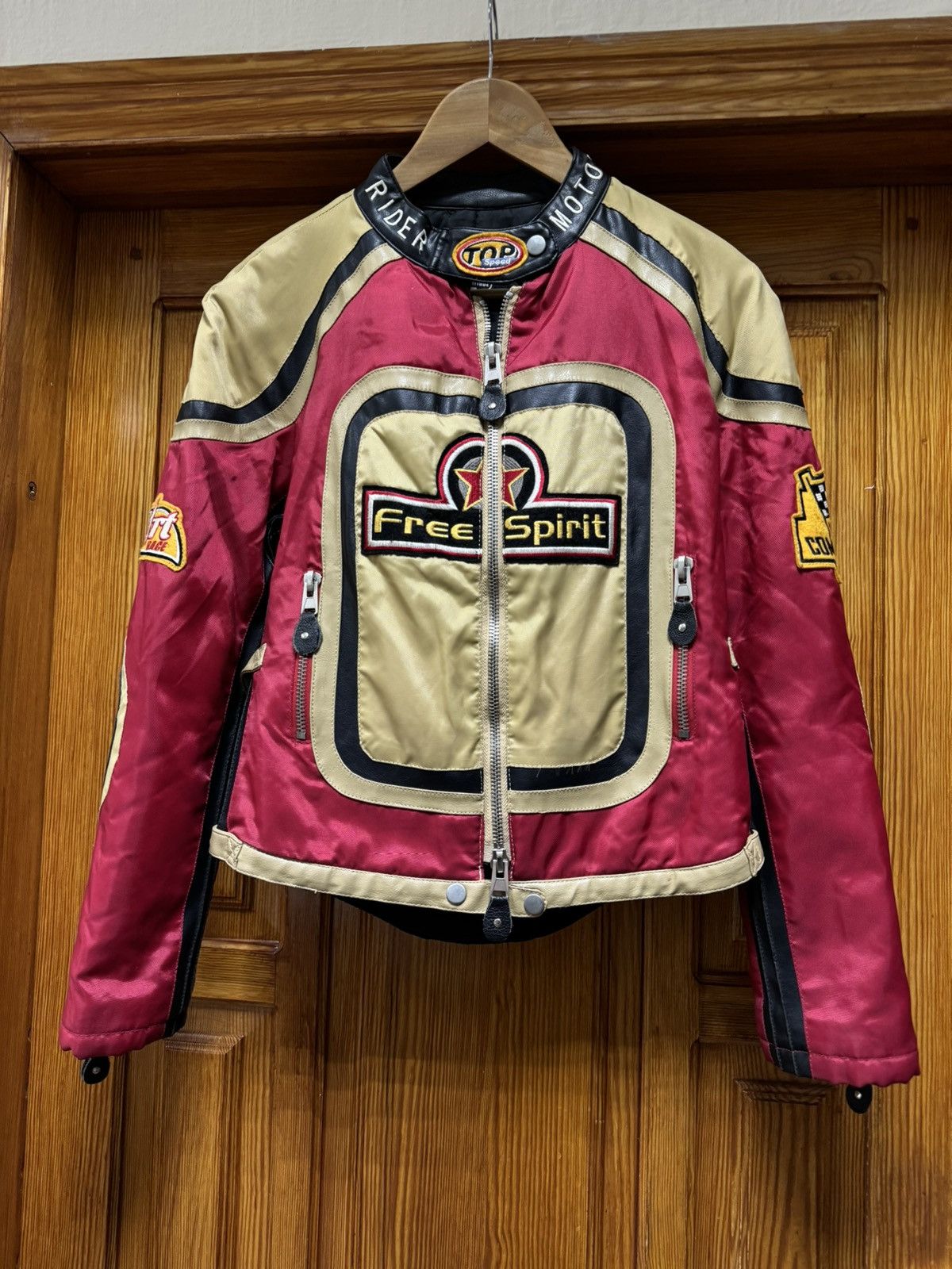 Japanese Brand Vintage 90s - 00s Team spirit Racing Jacket Size US S / EU 44-46 / 1 - 3 Thumbnail