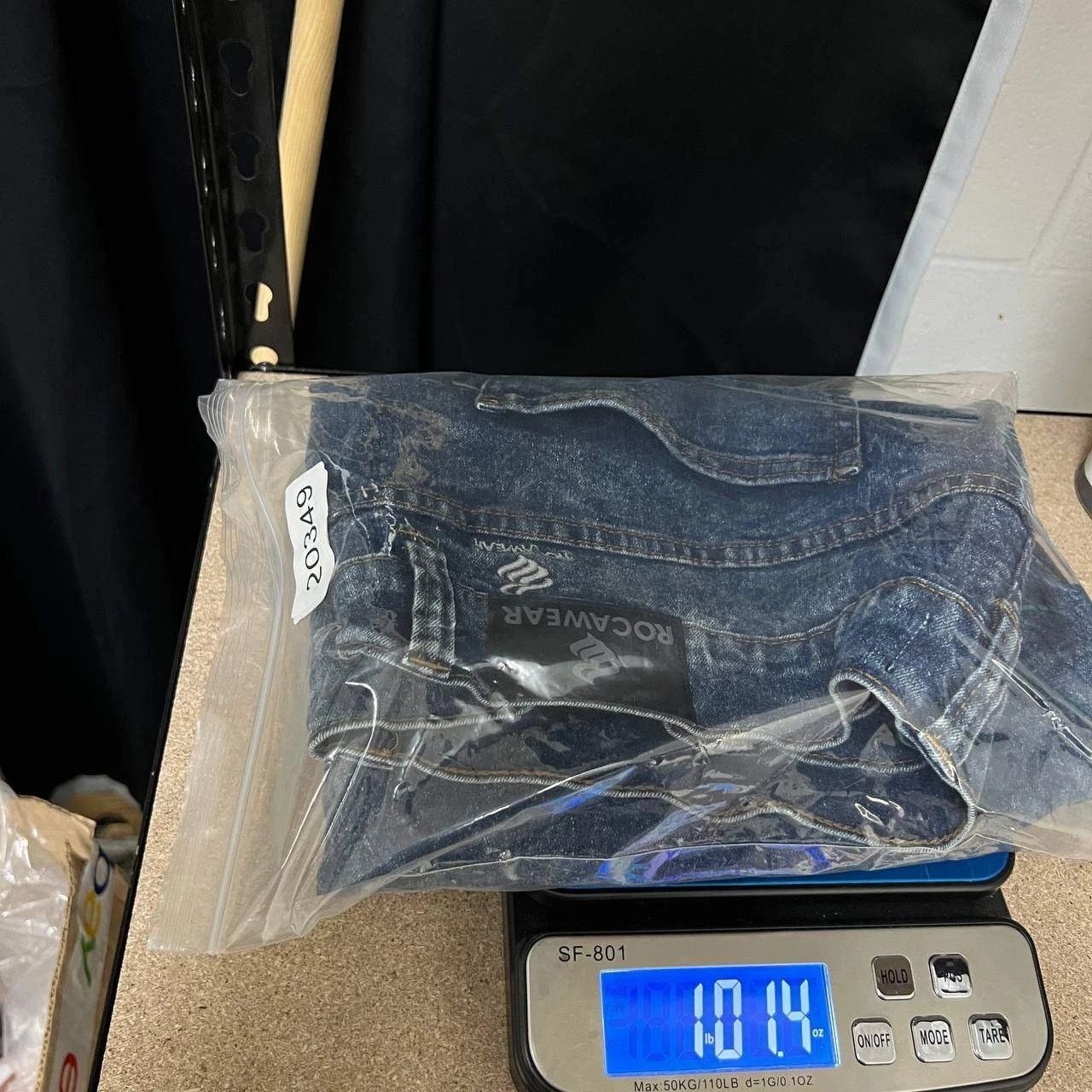 Rocawear Rocawear Shorts Men 40W Moto Jeans Stretch Denim Pockets Y2K Size US 40 / EU 56 - 10 Thumbnail