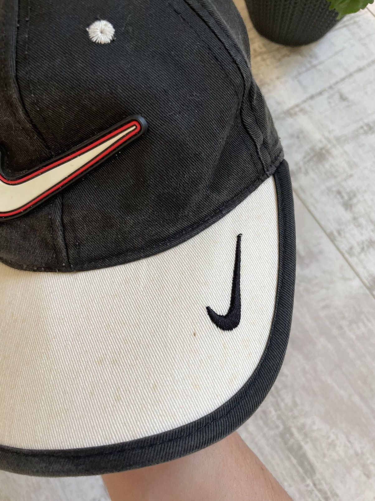 Nike Nike 80’s Vintage Swoosh Y2K Hat Cap USA Size ONE SIZE - 5 Thumbnail
