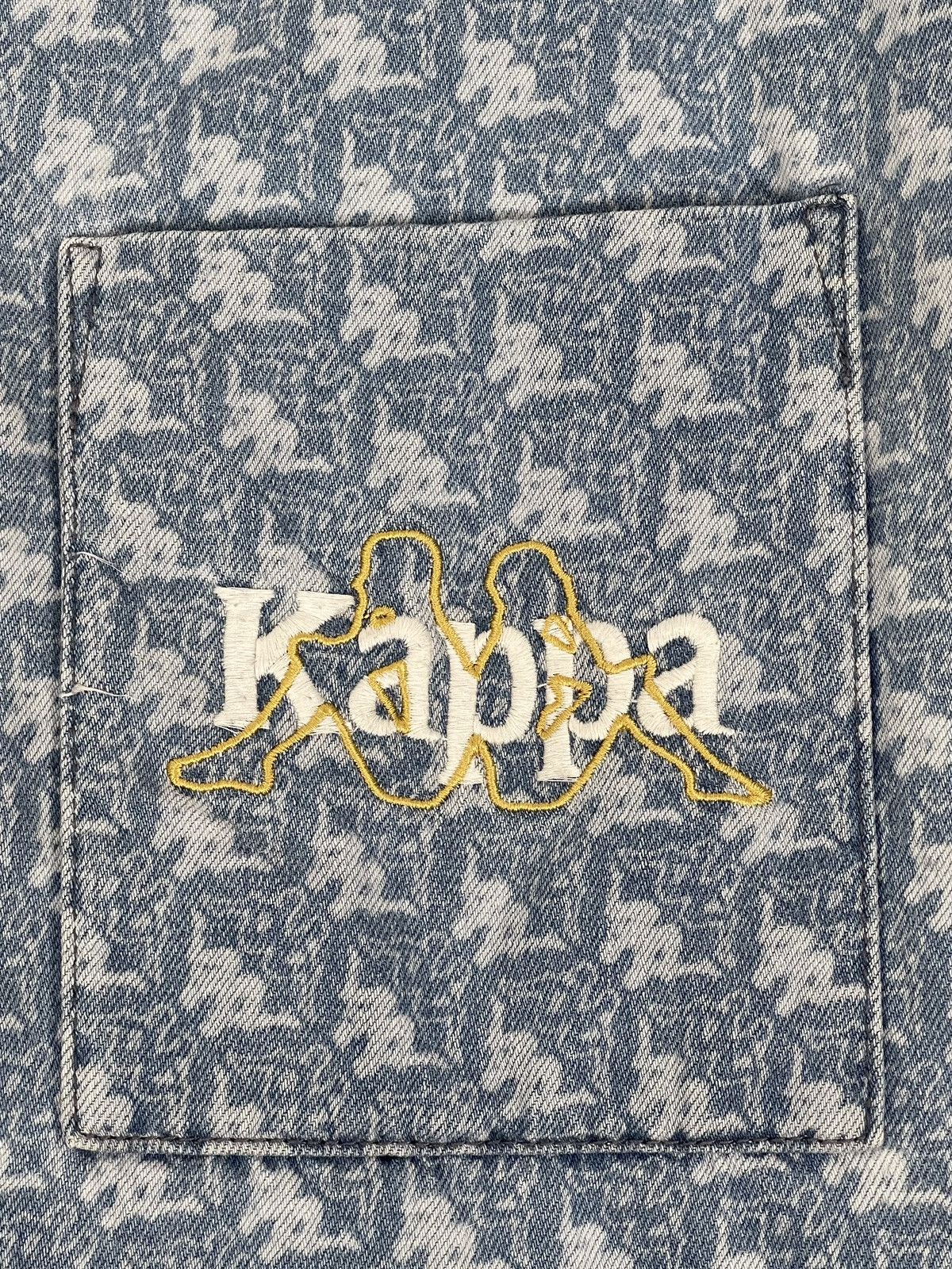 Japanese Brand × Kappa Kappa Long Jeans Jacket Size US L / EU 52-54 / 3 - 8 Thumbnail