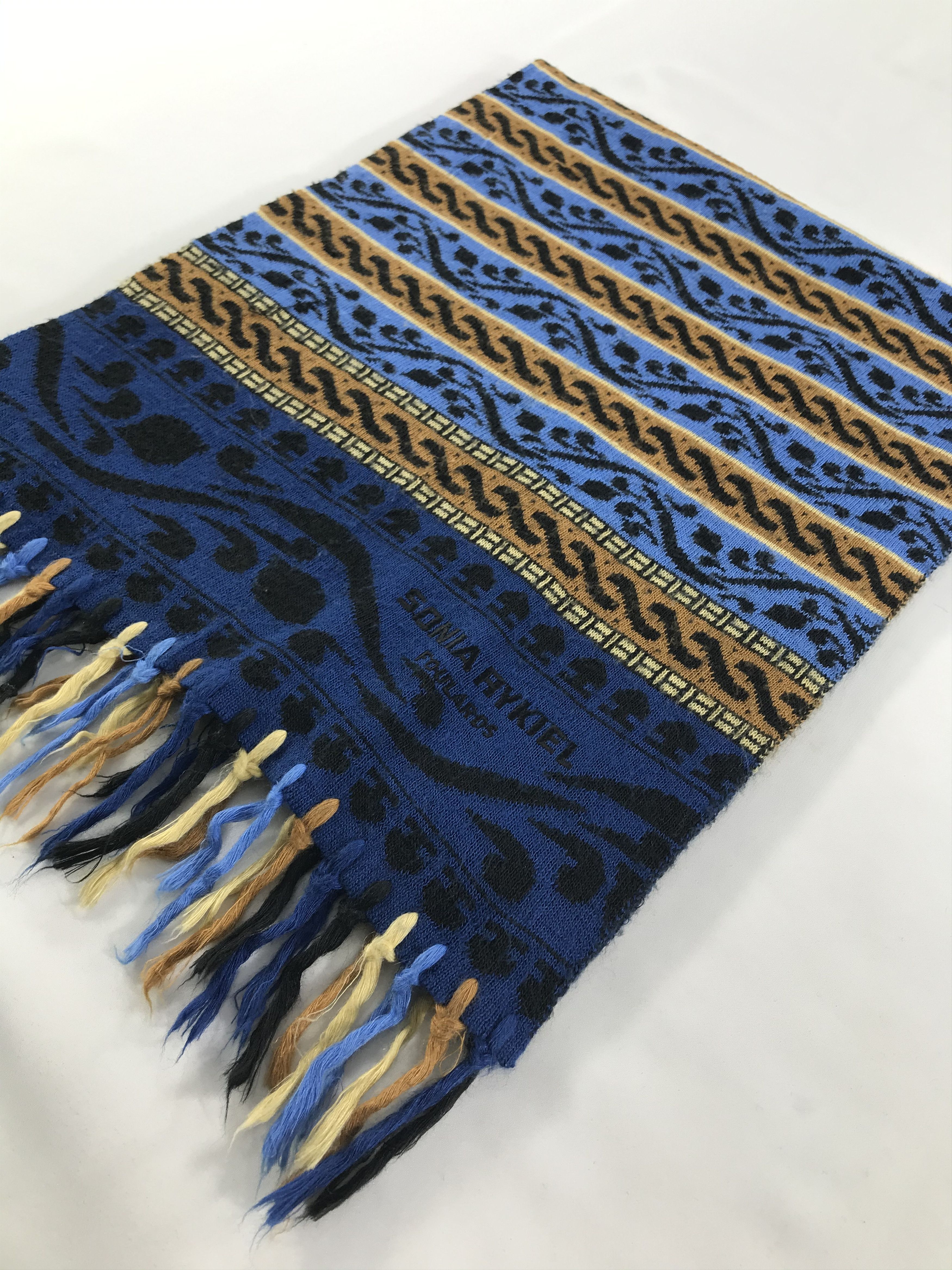 Vintage Sonia Rykiel Scarf / Muffler / Neckwear - WW2825 Size ONE SIZE - 3 Thumbnail