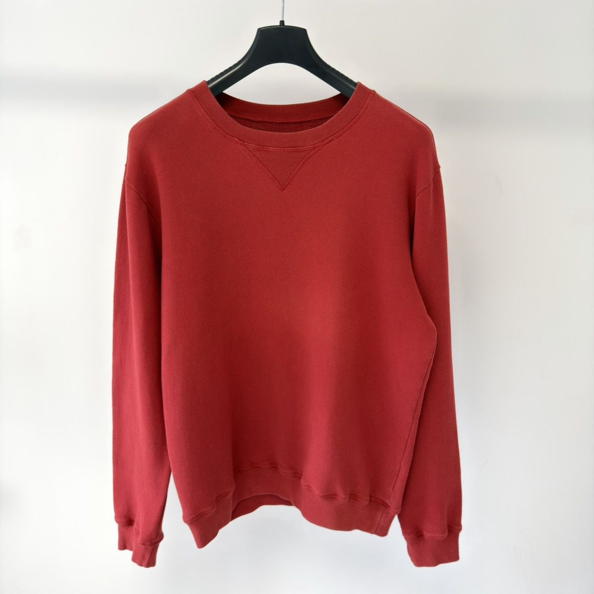 Maison Margiela A/W 11 Red Cotton Sweatshirt Size US M / EU 48-50 / 2 - 1 Thumbnail
