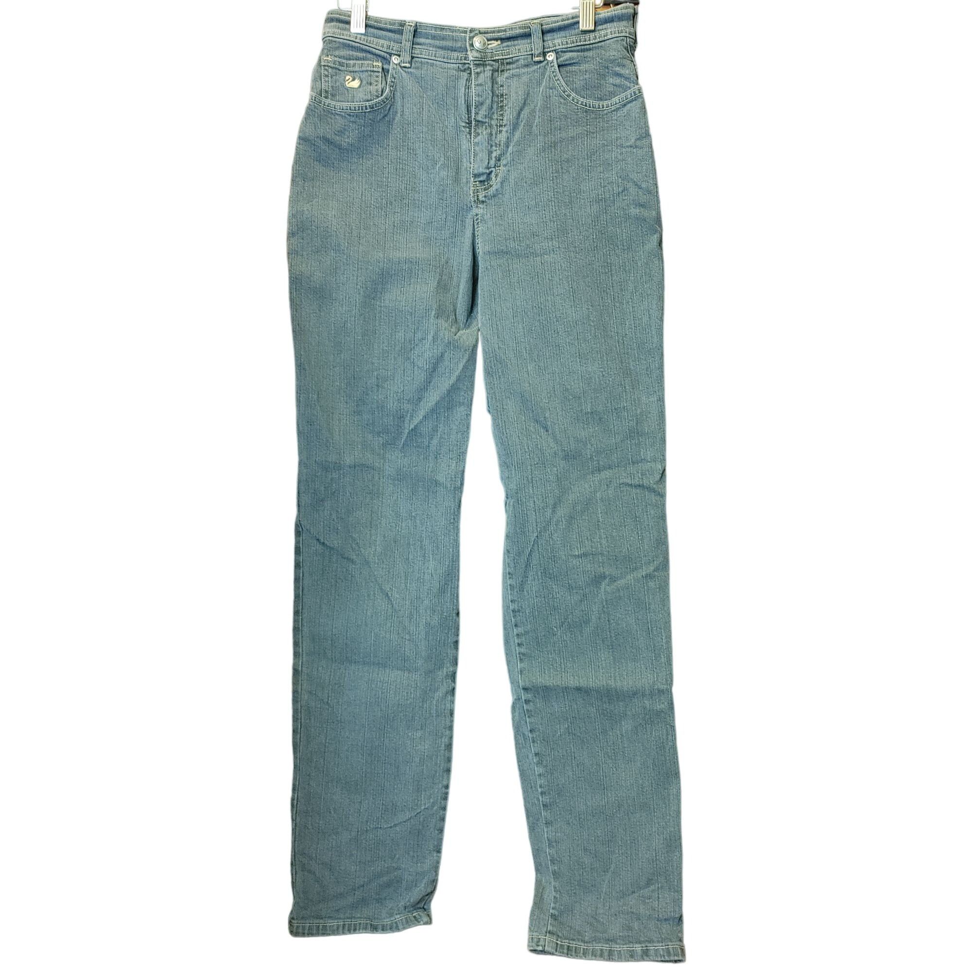 Gloria Vanderbilt Gloria Vanderbilt Women's Light Wash Denim Straight Leg Jean Size 30" / US 8 / IT 44 - 1 Thumbnail