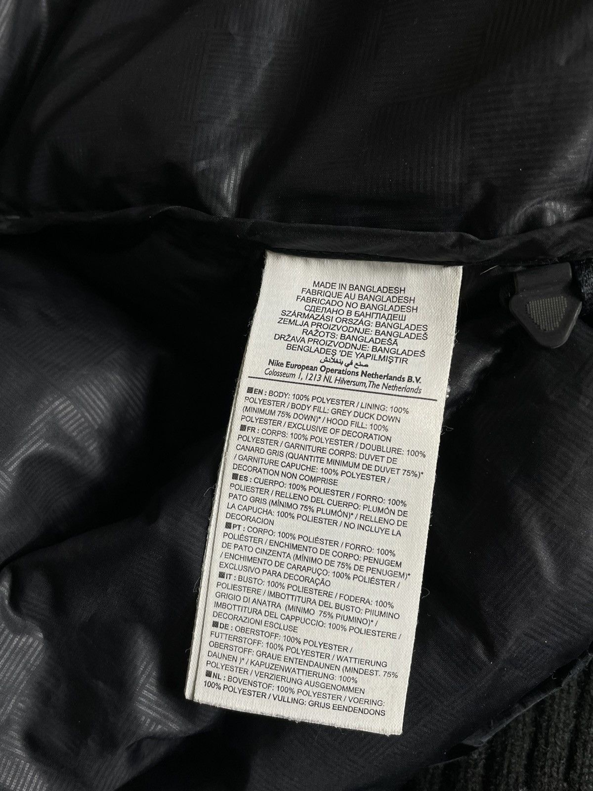 Nike × Vintage Nike Small Swoosh Zip Hoodie Jacket Black Y2k 00s Retro Size L / US 10 / IT 46 - 10 Thumbnail