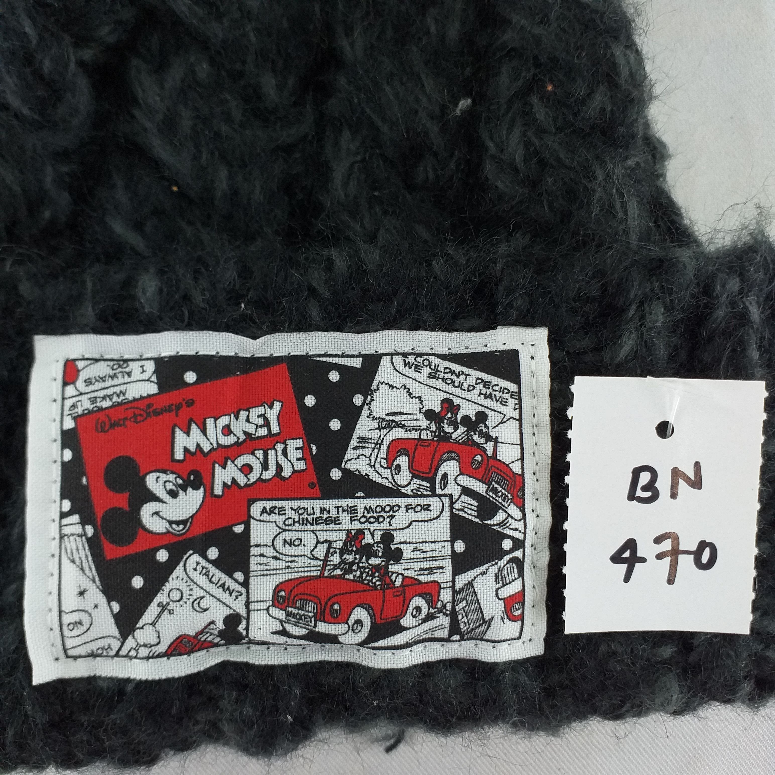 Japanese Brand Mickey Mouse Snowcap Hat Beanie -BN470 Size ONE SIZE - 7 Thumbnail