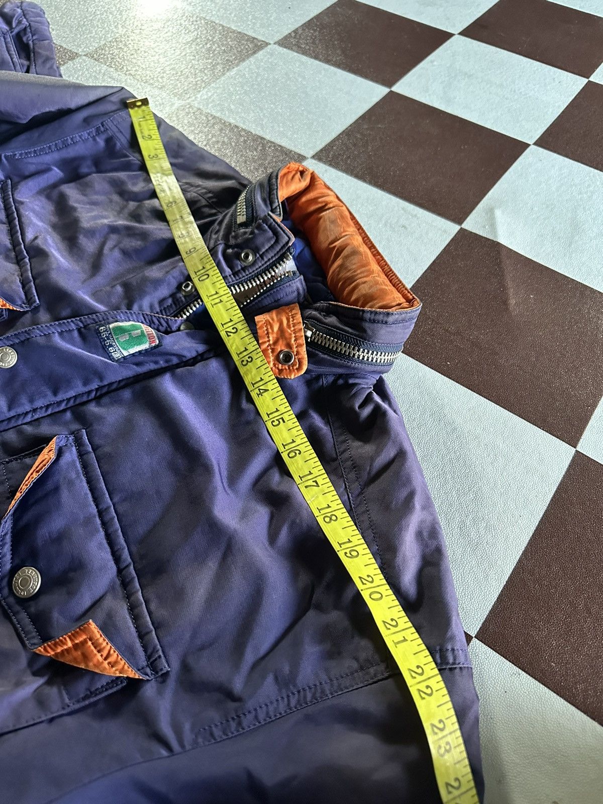 Vintage Sunfaded Benetton formula 1 racing team jacket Size US L / EU 52-54 / 3 - 11 Thumbnail