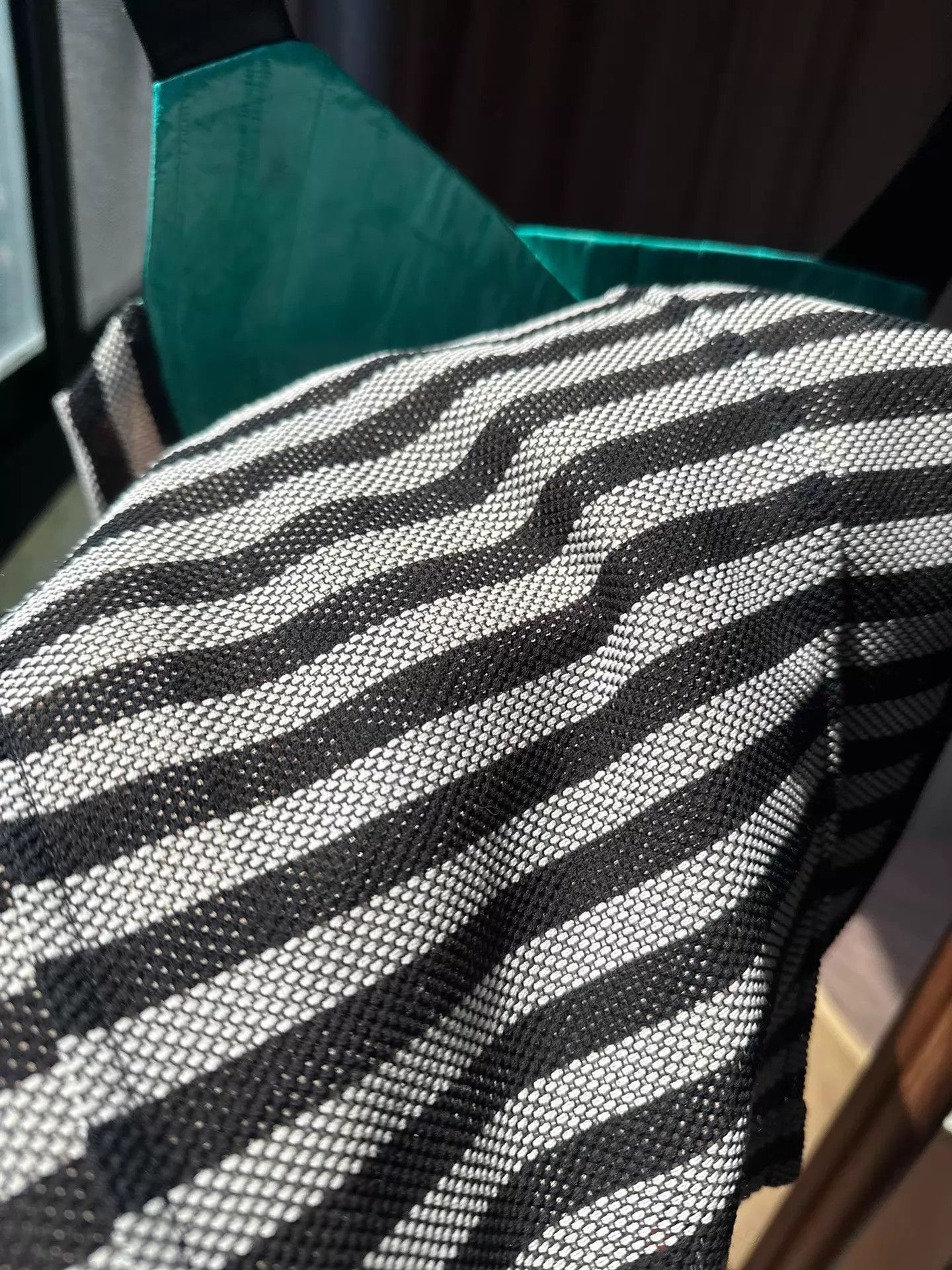 Roland Mouret Roland Mouret Eel Skin & Stripe Tiffany Blue Dress Size 36 Size XS / US 0-2 / IT 36-38 - 9 Thumbnail