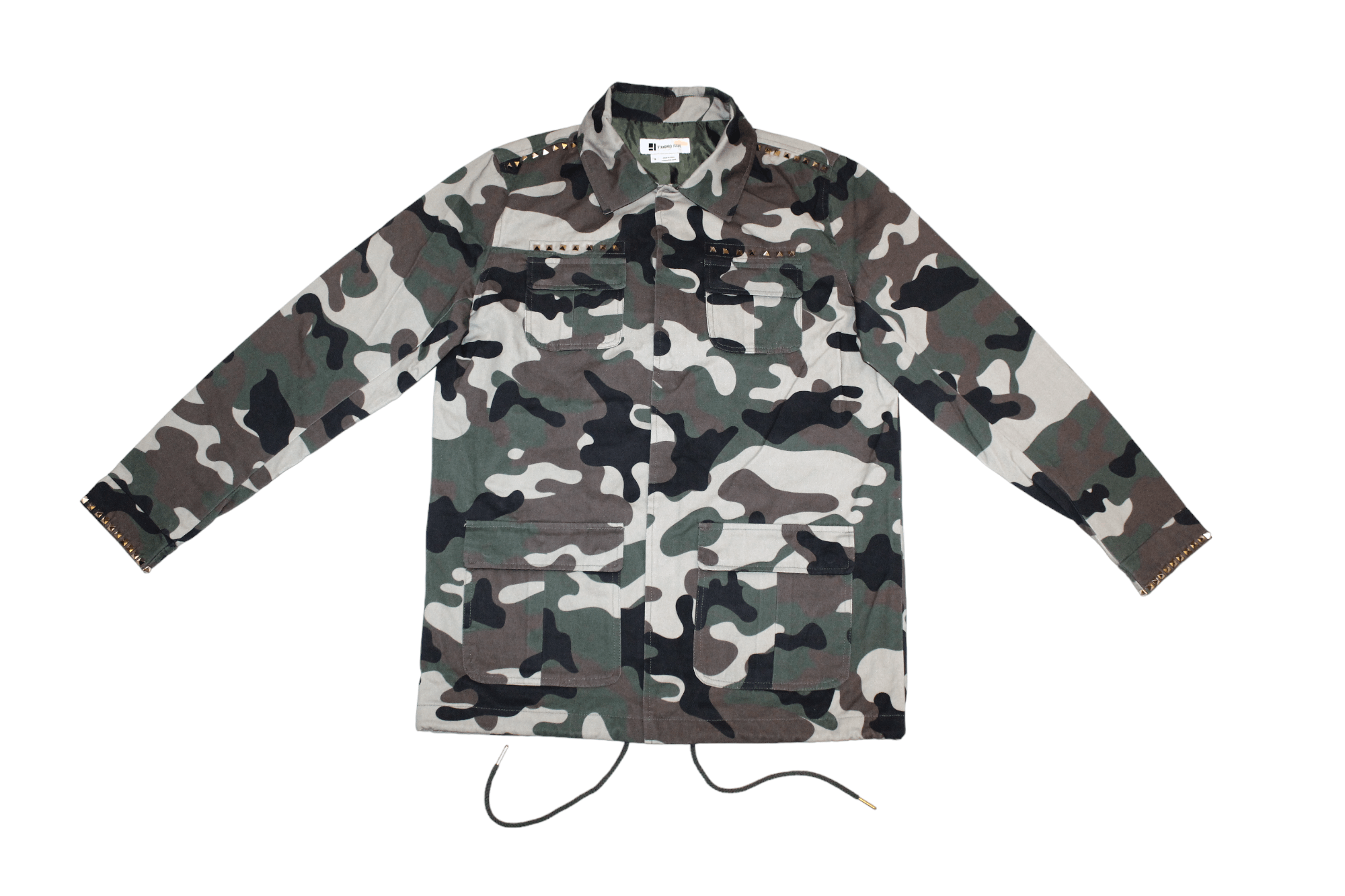 Standard Issue Y2K 🔥 Standard Issue Nyc M65 Camo Studded Coach Jacket Size US S / EU 44-46 / 1 - 2 Thumbnail