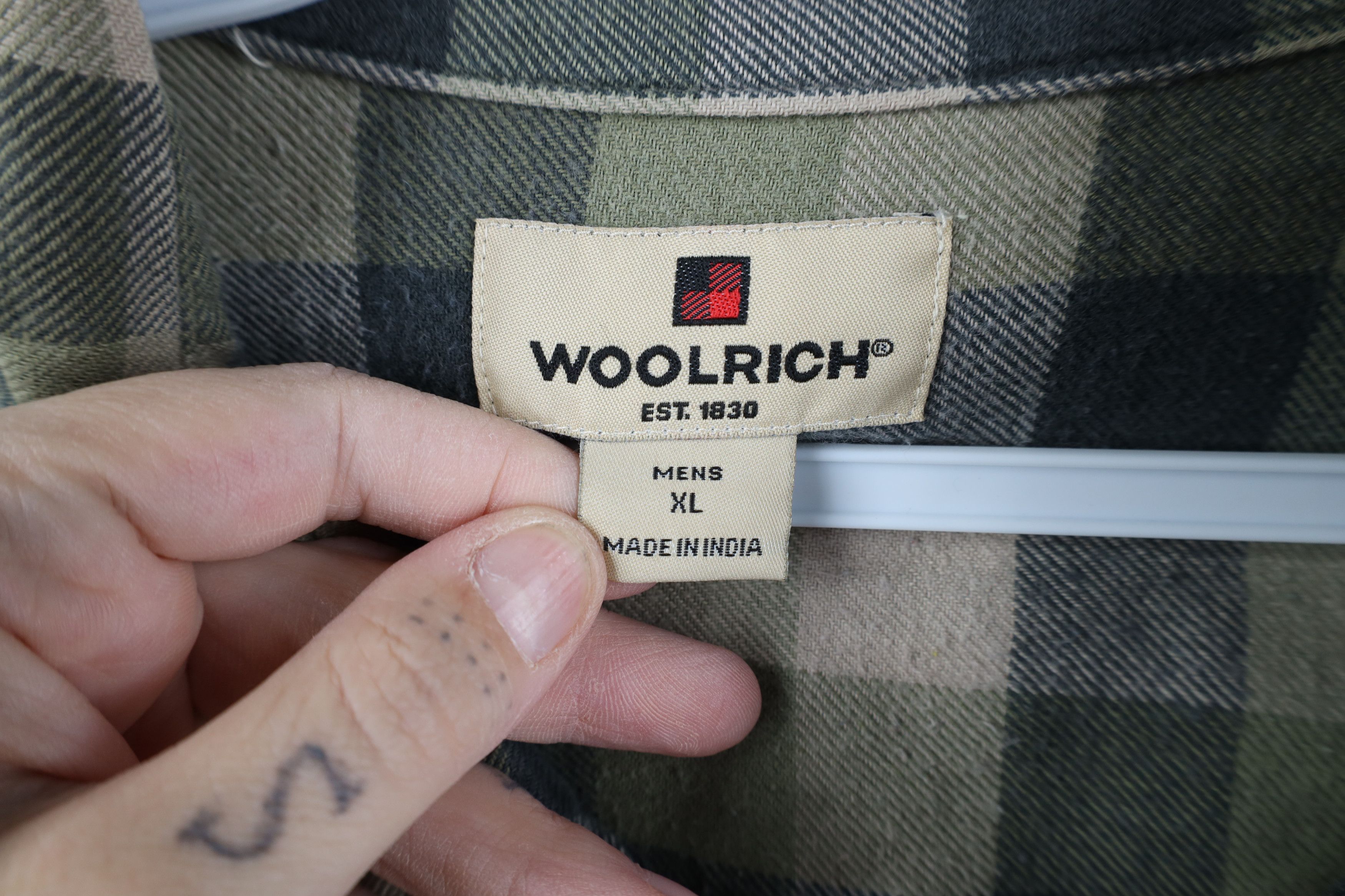 Woolrich Woolen Mills Vintage Woolrich Spell Flannel Collared Button Down Shirt Size US XL / EU 56 / 4 - 7 Thumbnail