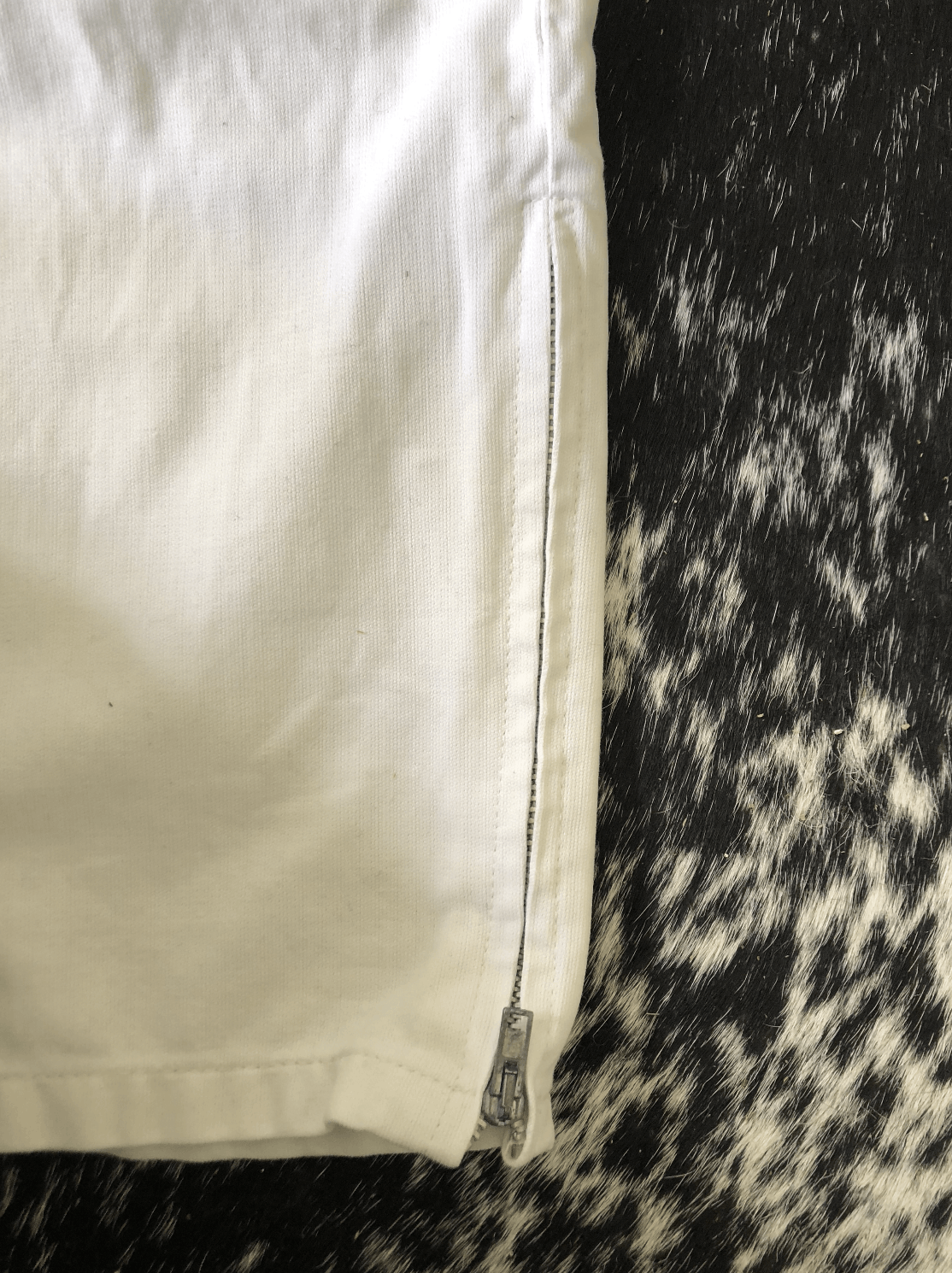 Helmut Lang White Cotton Astro Biker Pants Size US 28 / EU 44 - 5 Thumbnail