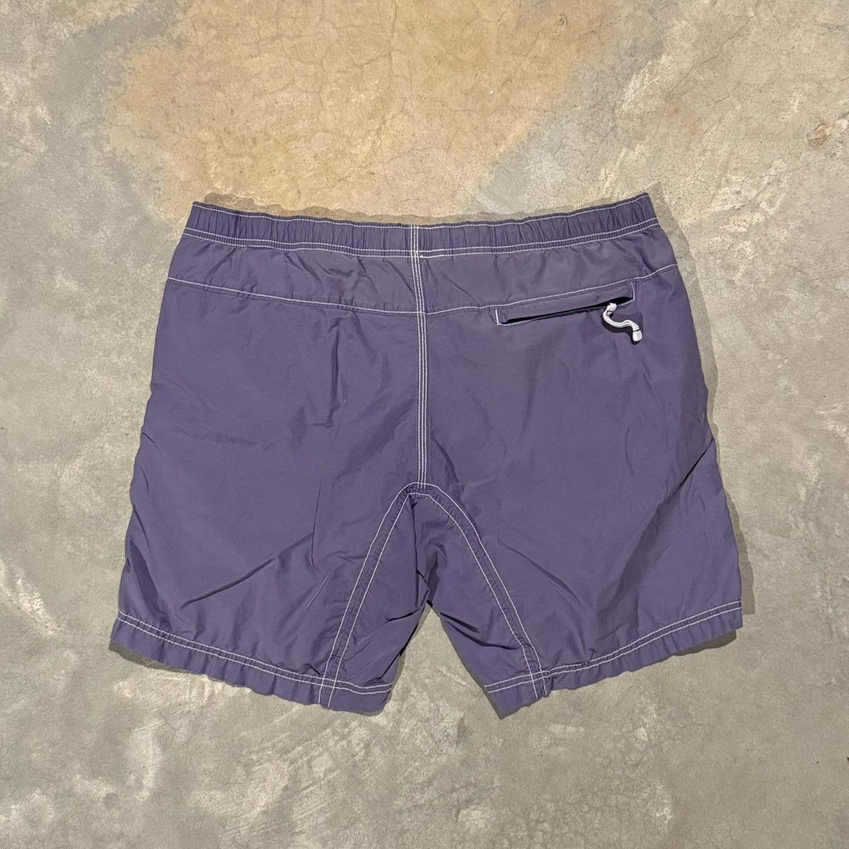 Polo Ralph Lauren 1990s Polo Sport Faded Arc Logo Board Shorts ERD Grunge Size US 38 / EU 54 - 7 Thumbnail