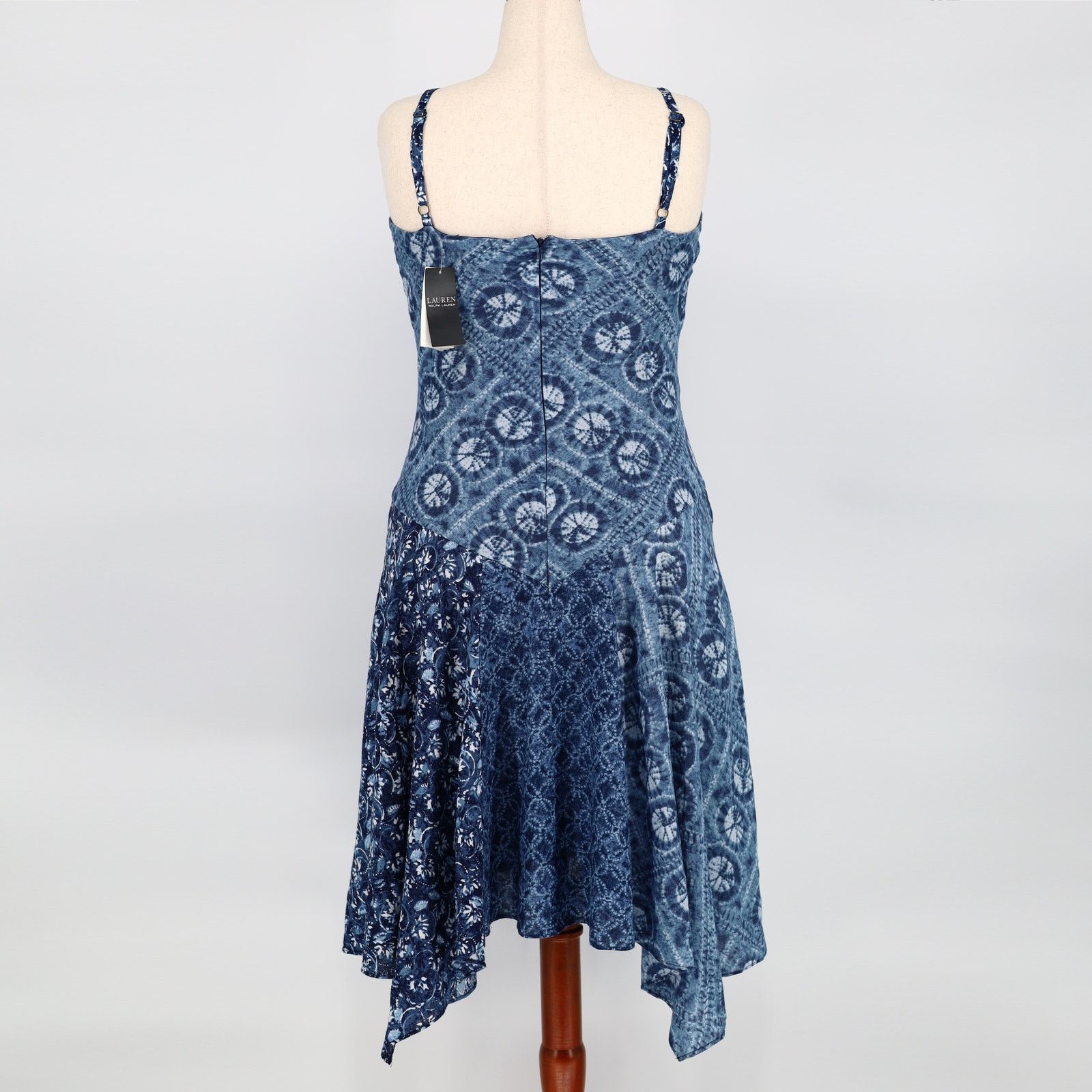 Ralph Lauren Lauren Ralph Lauren Women Linen Patchwork Midi Dress Size 12 Size XL / US 12-14 / IT 48-50 - 5 Thumbnail