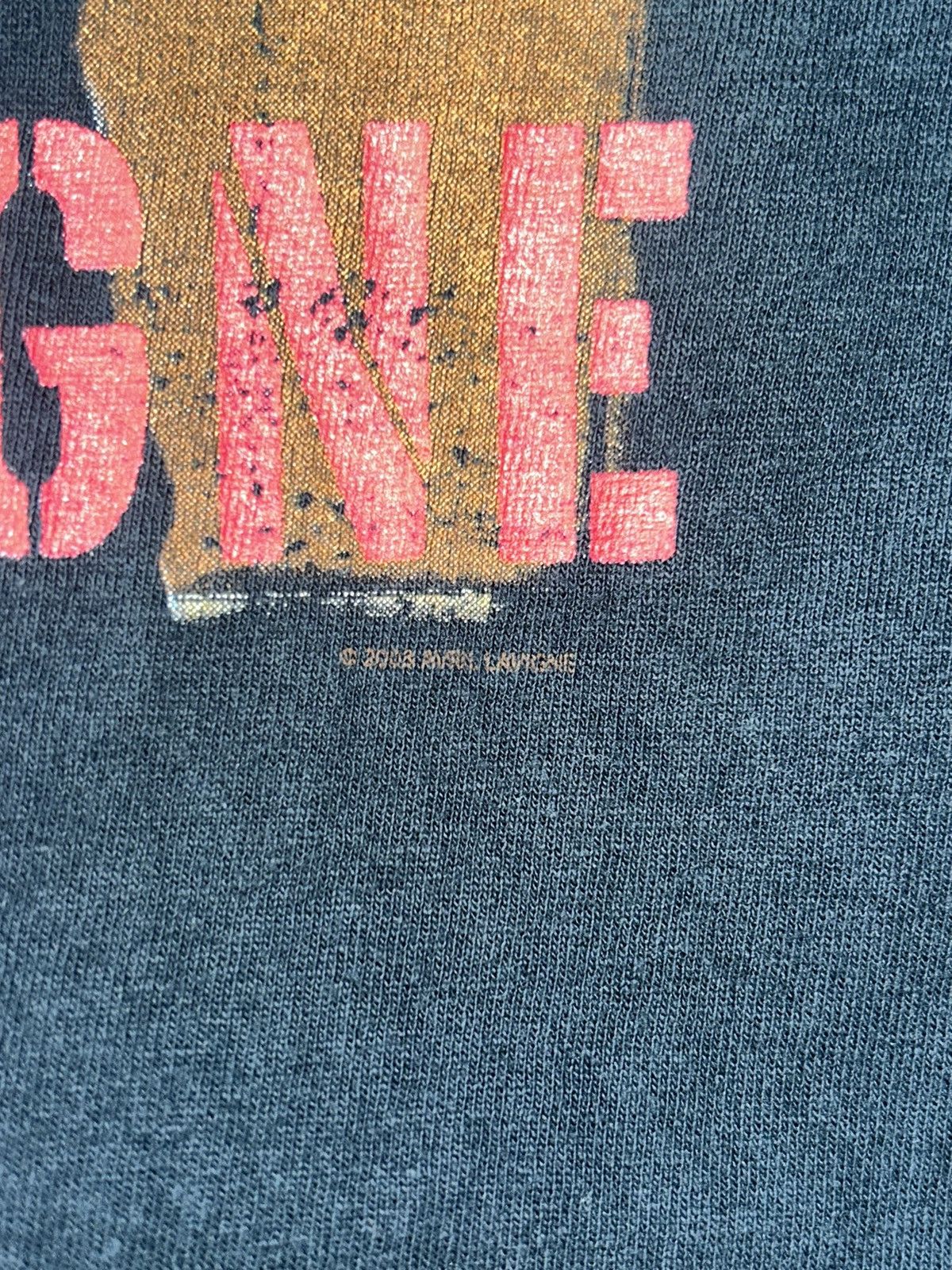 Band Tees Vintage 2003 Avril Lavigne Tour Tshirt Stussy Size US M / EU 48-50 / 2 - 4 Thumbnail