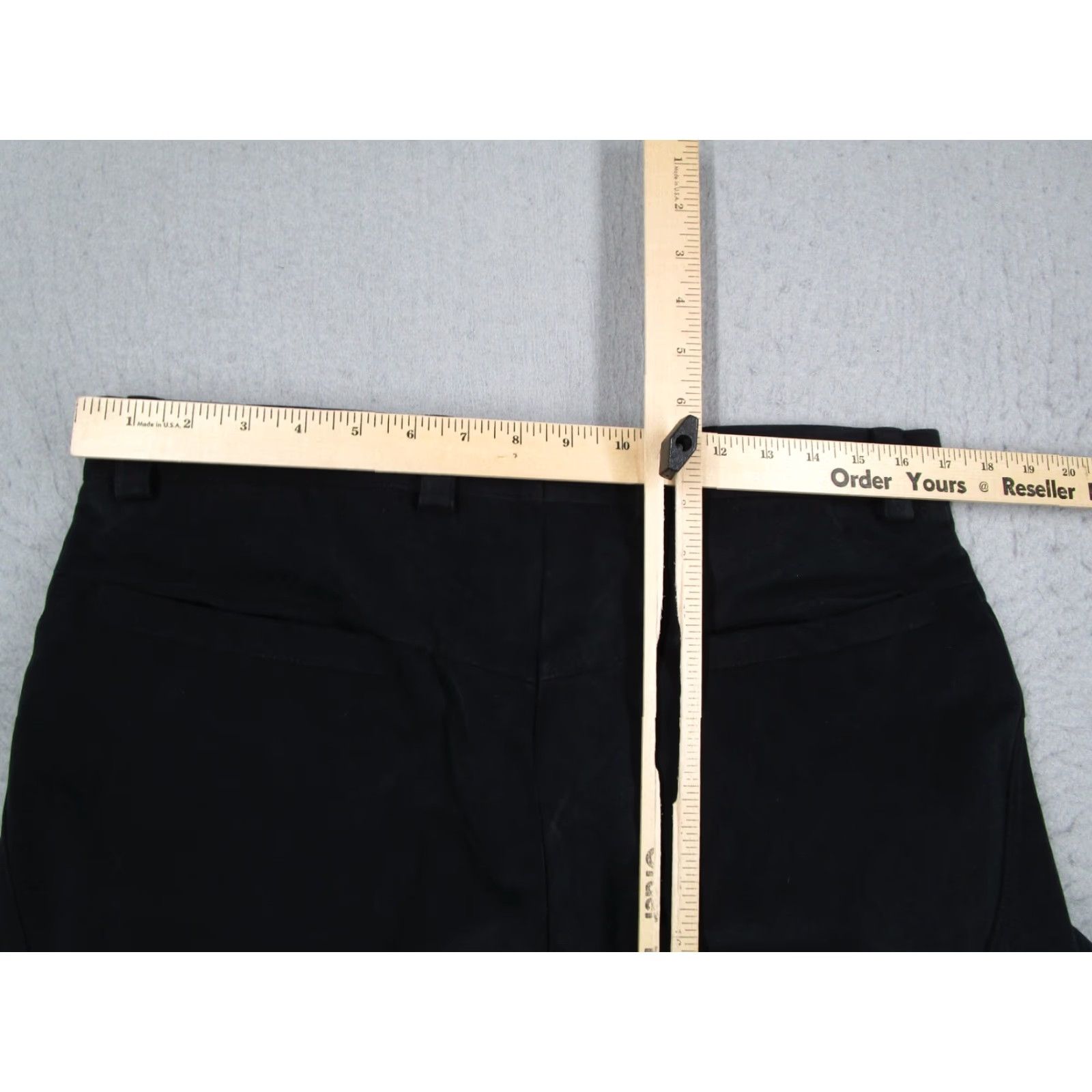 Versace VINTAGE Versace Pants Men's Black Cargo 50 IT Regular Straight 33x35 Cotton Blend Zipper Logo 90s Modern Mens Size US 34 / EU 50 - 7 Thumbnail