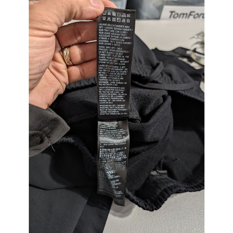 Balenciaga o1rshd1 Untiy Logo Sweatpants & Joggers in Black Size US 36 / EU 52 - 18 Thumbnail