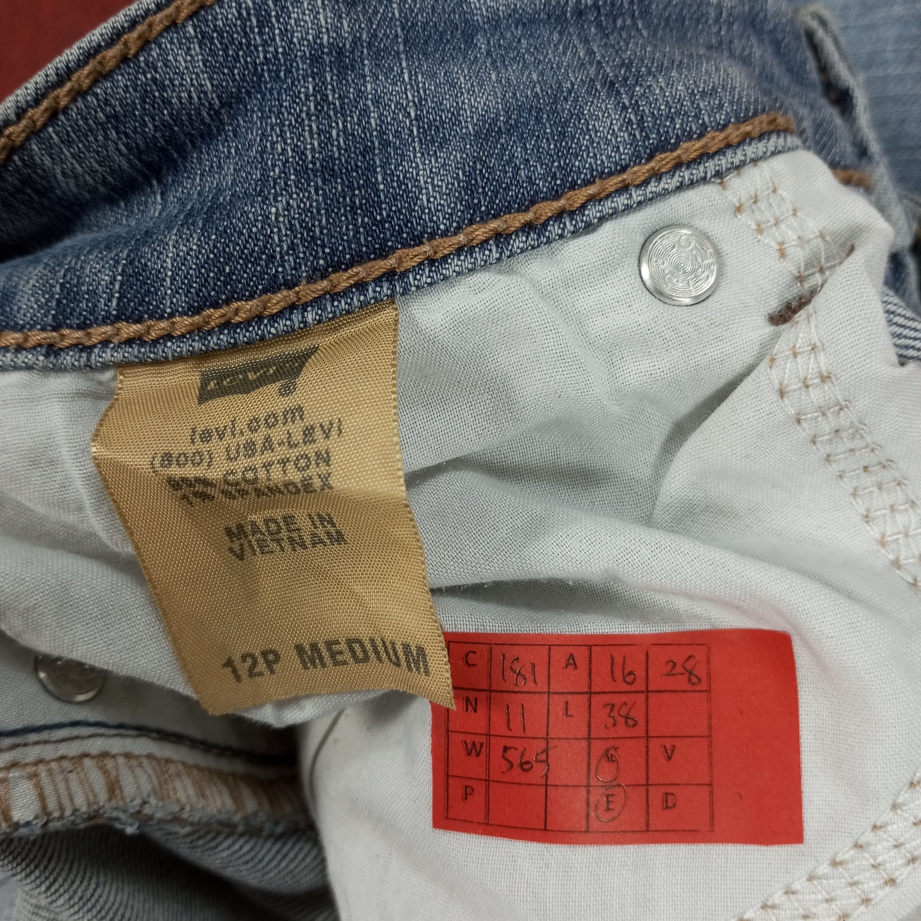 Levi's × Vintage Levis Streetwear Style Boot Cut Distressed Jeans Size 32" / US 10 / IT 46 - 13 Thumbnail