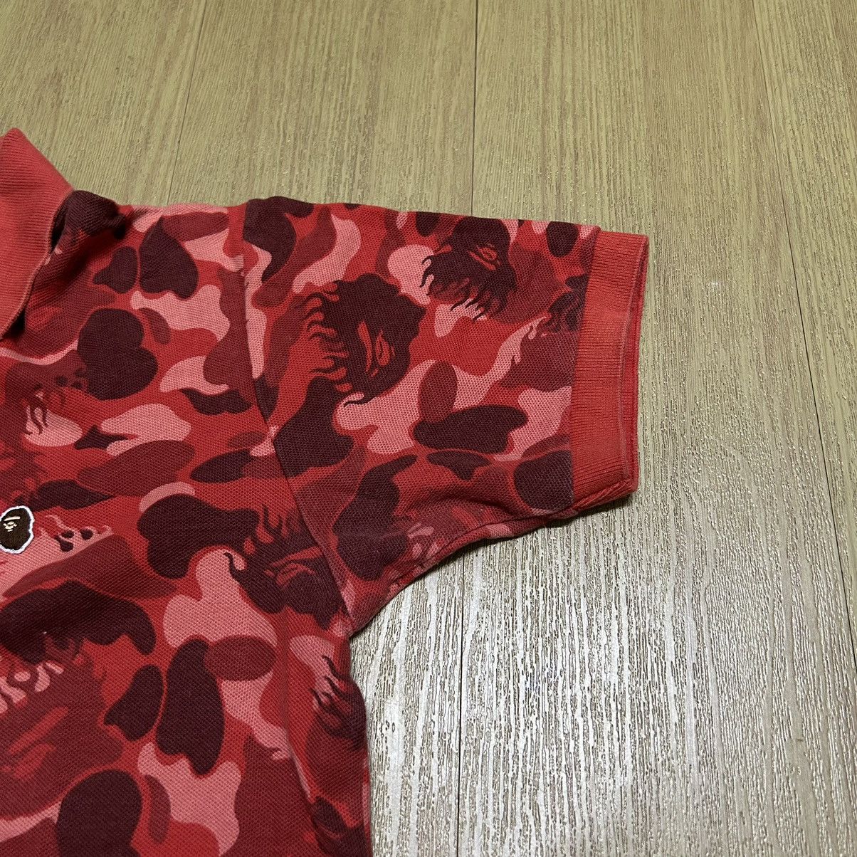 Bape Fire Camo Polo Size US S / EU 44-46 / 1 - 4 Thumbnail