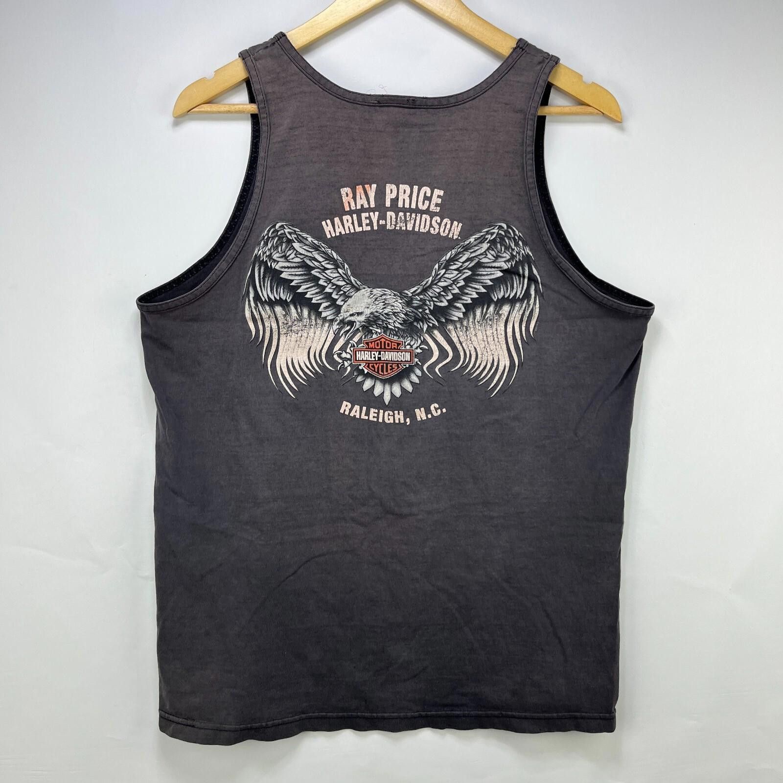 Harley Davidson Vintage Harley-Davidson Sun Faded Eagle Tank Top Large Shirt Size US L / EU 52-54 / 3 - 4 Thumbnail