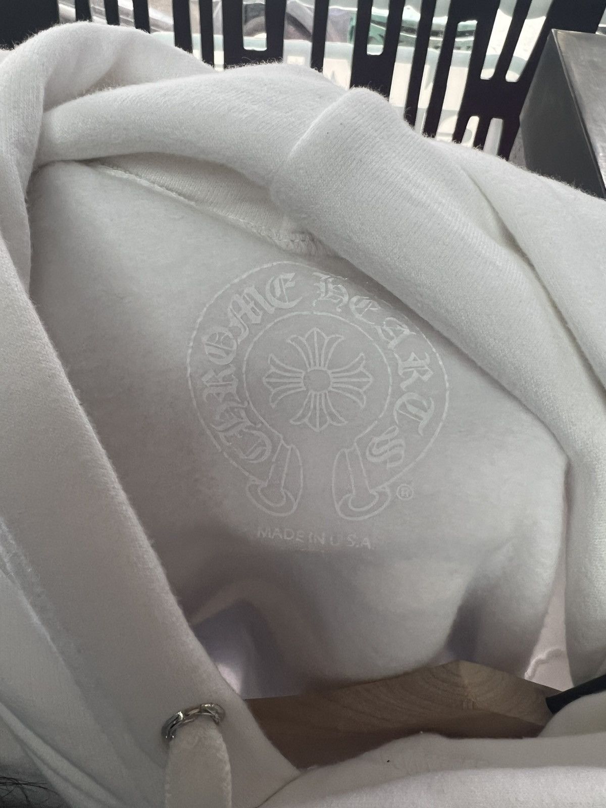 Chrome Hearts Chrome Hearts White Rolling Stone Hoodie Size US S / EU 44-46 / 1 - 8 Thumbnail