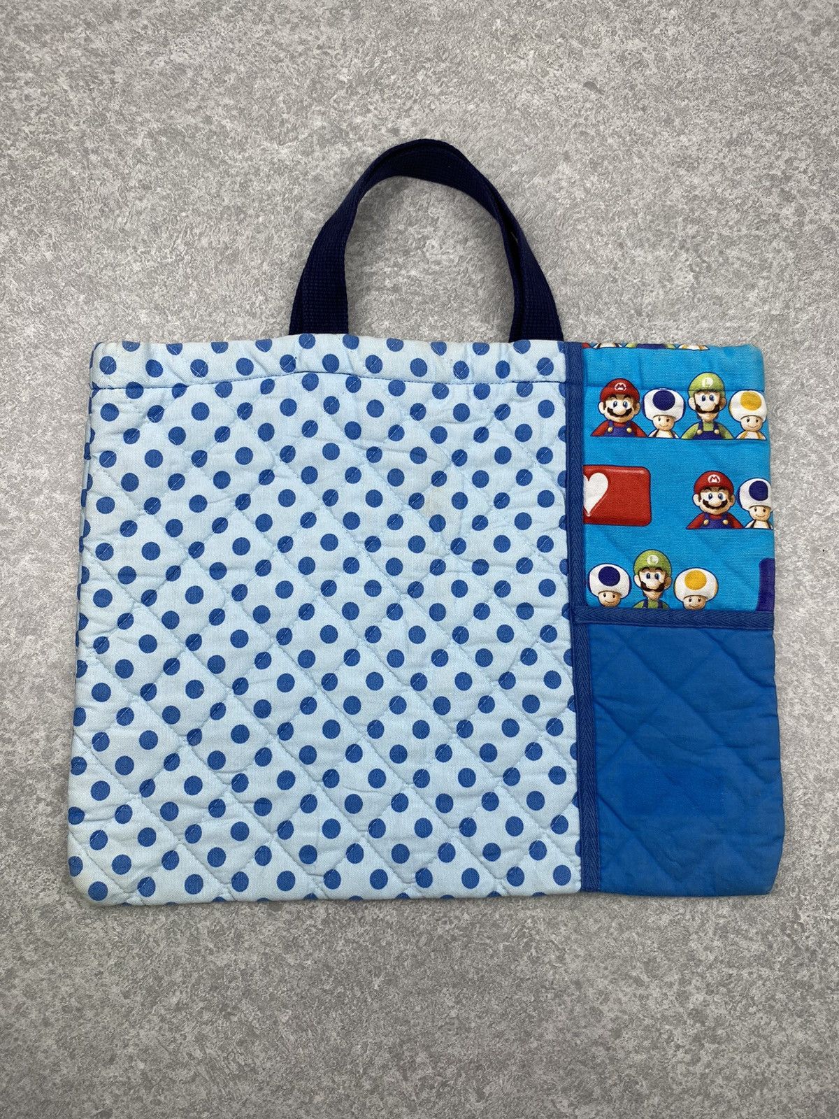 Japanese Brand Super Mario Bros Totebag B146 Size ONE SIZE - 3 Thumbnail