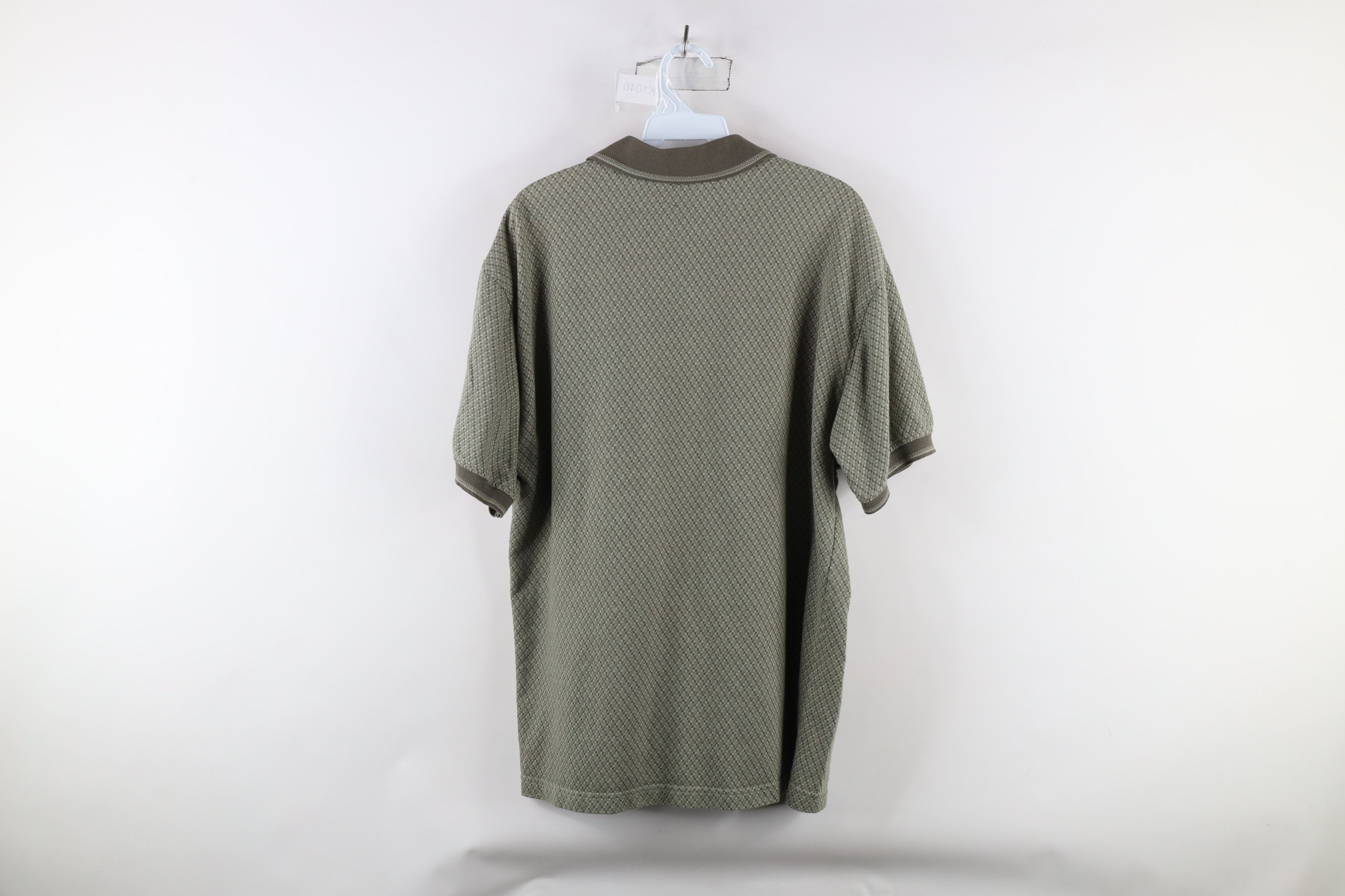 Vintage Vintage 90s Streetwear Geometric Collared Golf Polo Shirt Size US XL / EU 56 / 4 - 6 Thumbnail
