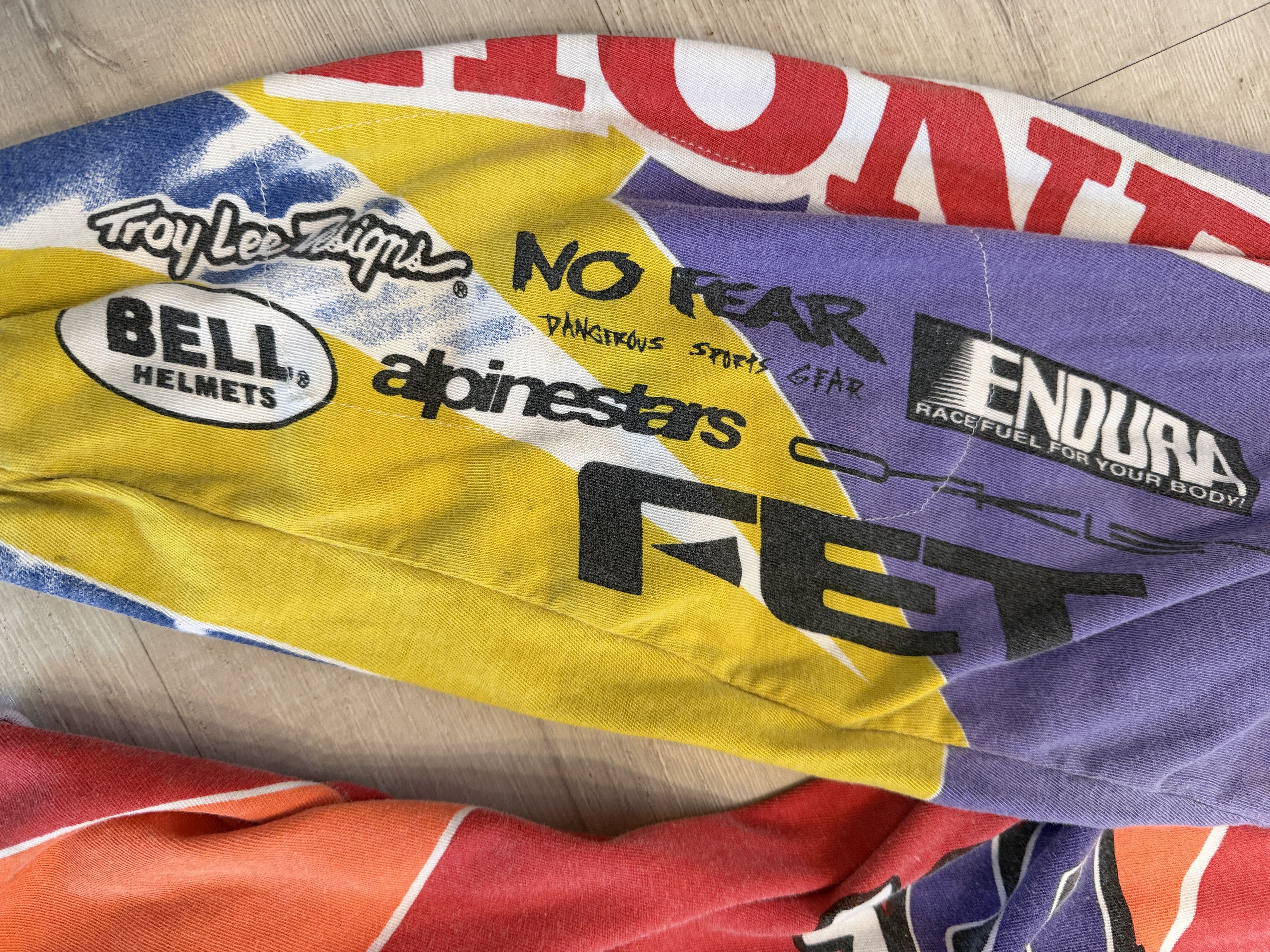 Honda Vintage 90's Honda Racing Sinasalo Moto Jersey Size US XL / EU 56 / 4 - 9 Thumbnail