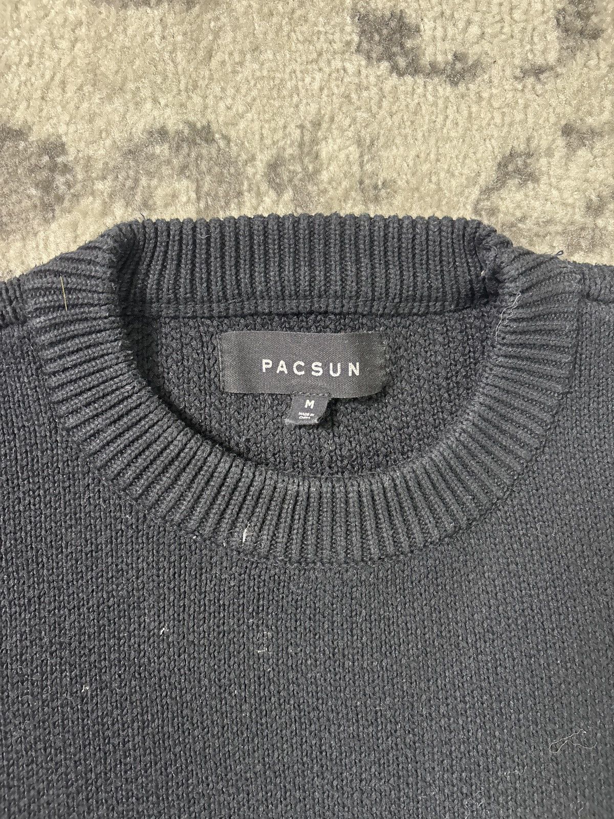 Pacsun PACSUN LA KNITTED SWEATER Size US M / EU 48-50 / 2 - 3 Thumbnail