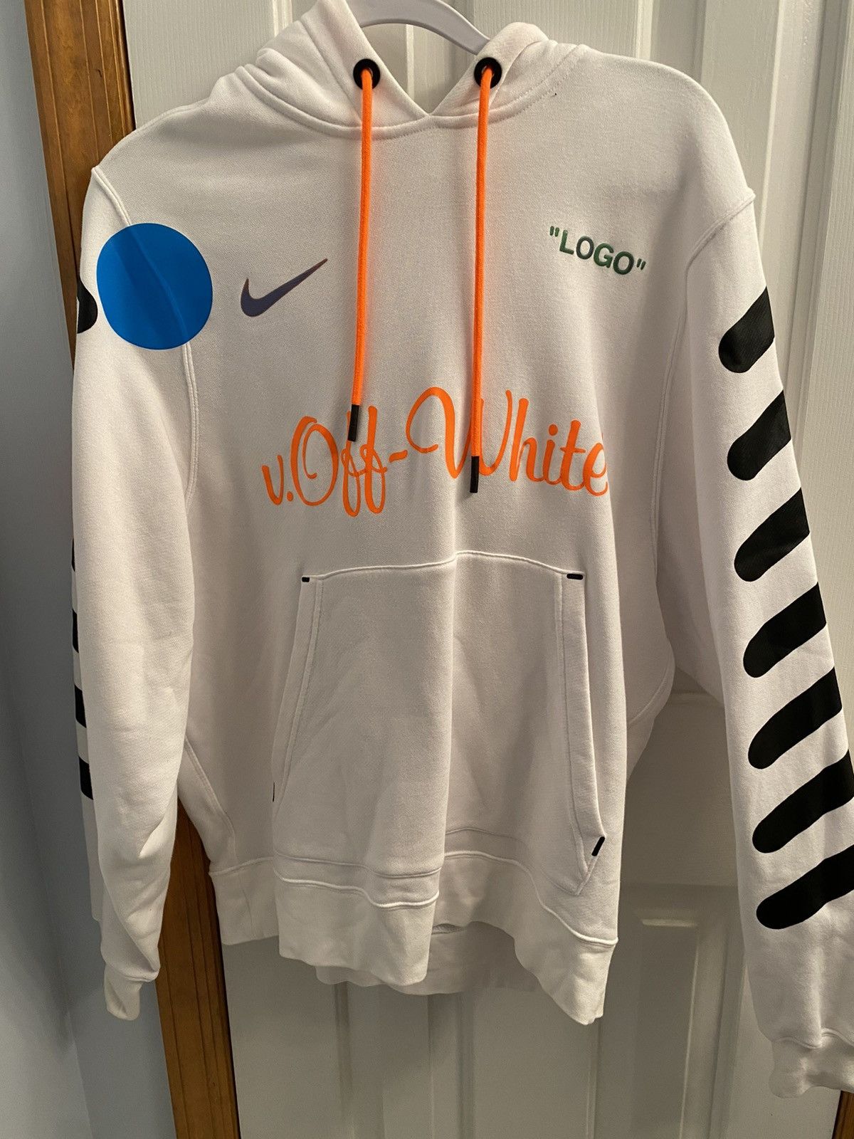 Nike Off White Nike x offwhite mercurial hoodie Grailed