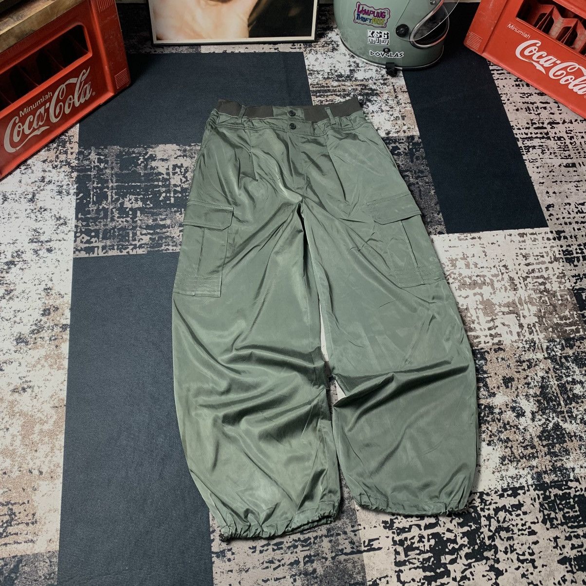 Japanese Brand ‼️RARE‼️ Kiyoko Takase Baggy Sweat Cargo Pants Size 26" / US 2 / IT 38 - 1 Thumbnail