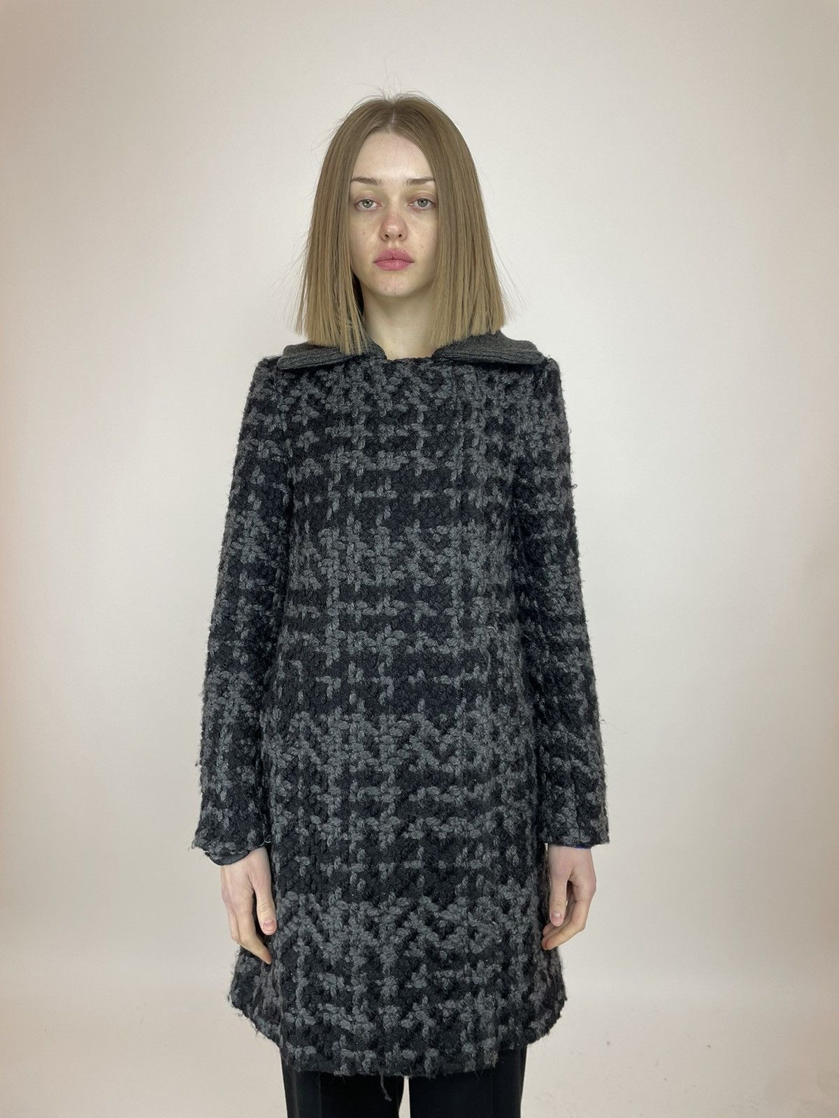 Desigual Desigual Tweed Wool coat Women’s size 38 Size XS / US 0-2 / IT 36-38 - 1 Thumbnail