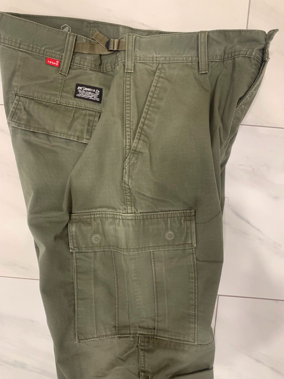 Levi's Levi’s x Cordura ripstop cargo pants Size US 34 / EU 50 - 3 Thumbnail