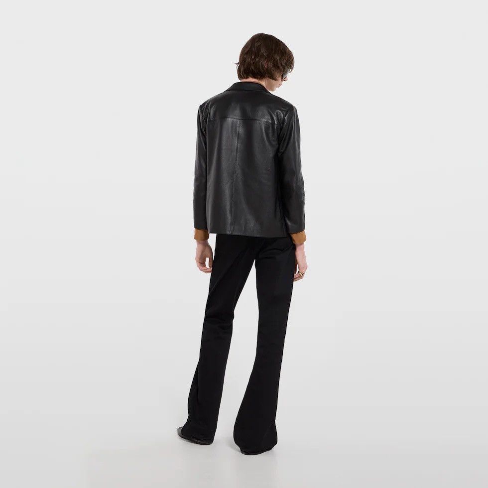 Gucci DEMNA - SS26 Nerd Soft Nappa Leather Jacket 50 Size US M / EU 48-50 / 2 - 5 Thumbnail