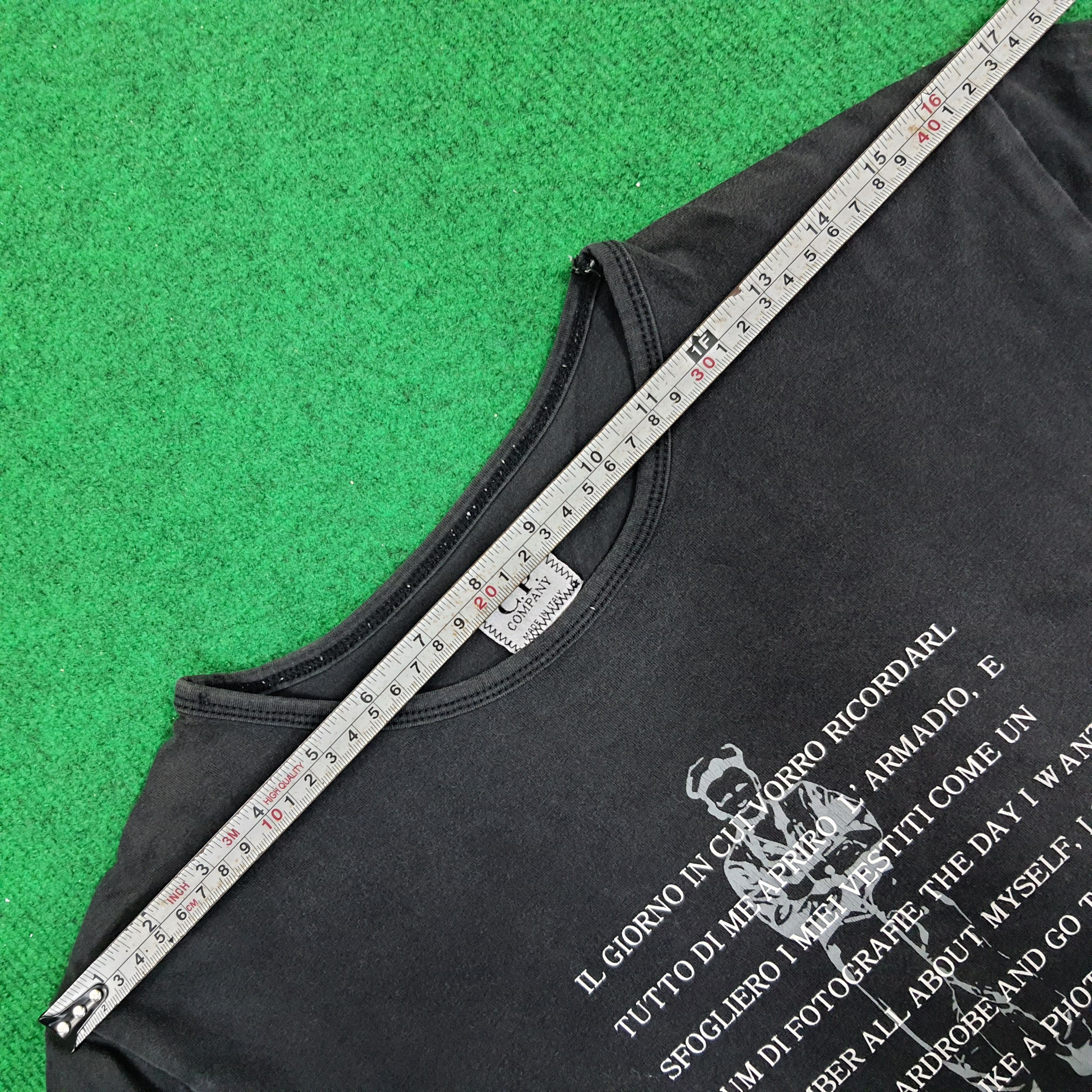 C.P. Company × Vintage Vintage C.P. Company Designer Long Sleeve Tshirt Size US S / EU 44-46 / 1 - 10 Thumbnail