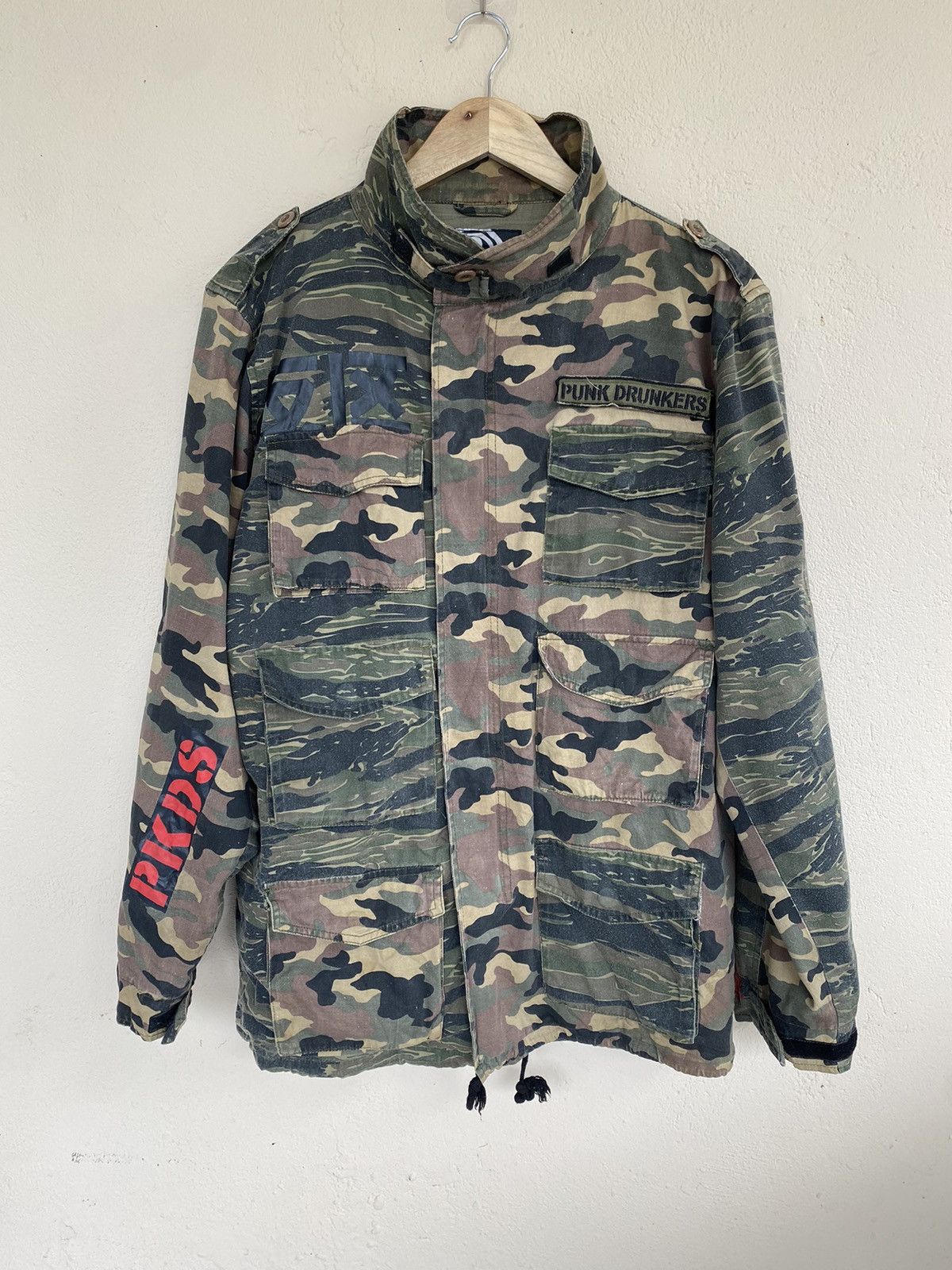 Japanese Brand Punk Drunkers Multipockets Parkas Size US L / EU 52-54 / 3 - 1 Thumbnail